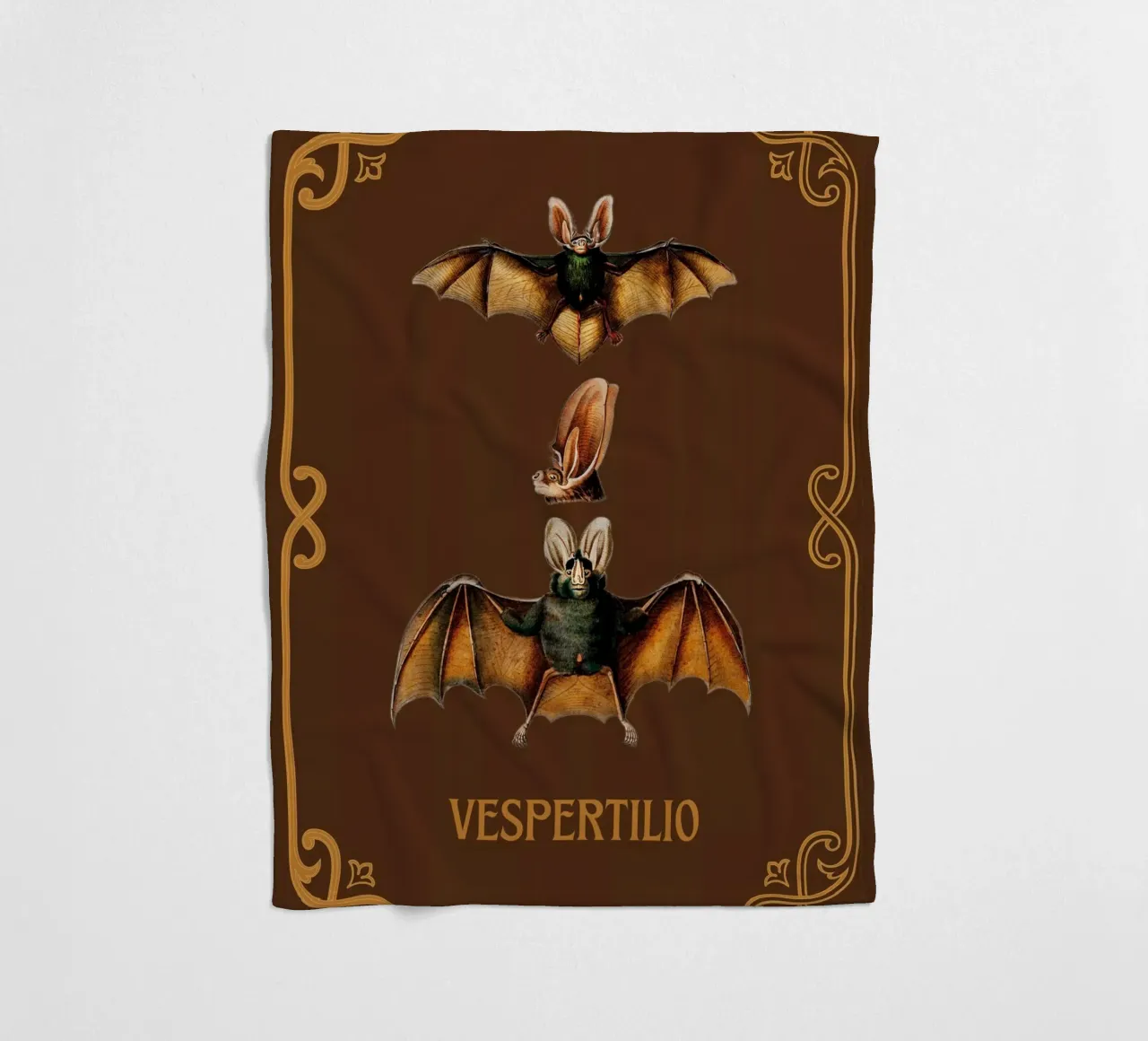 Pipistrello coperta in pile da Luna & Noctua