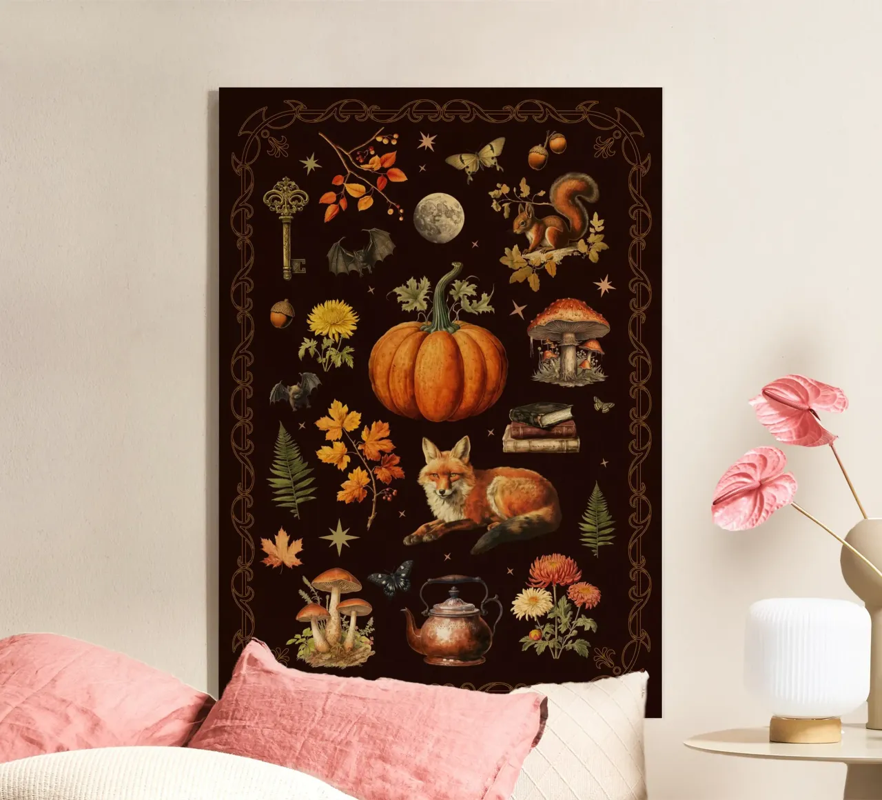 Collage autunnale plexiglass da Luna & Noctua