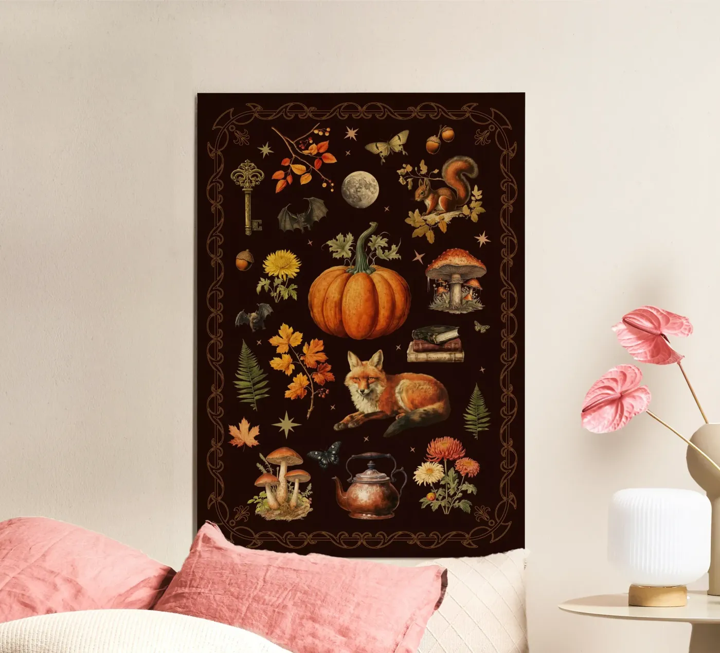 Autumn collage poster da Luna & Noctua