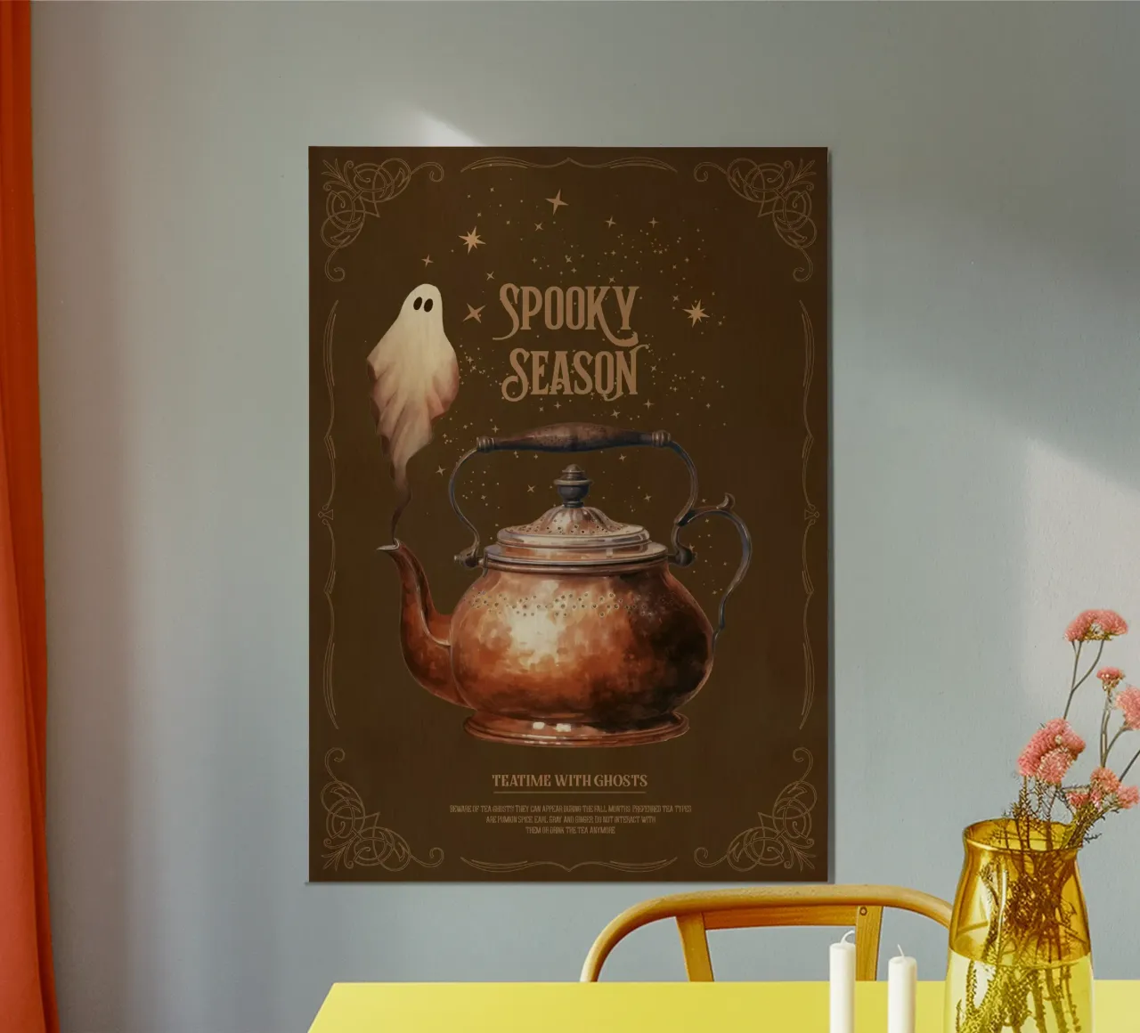 Spooky Season poster da Luna & Noctua
