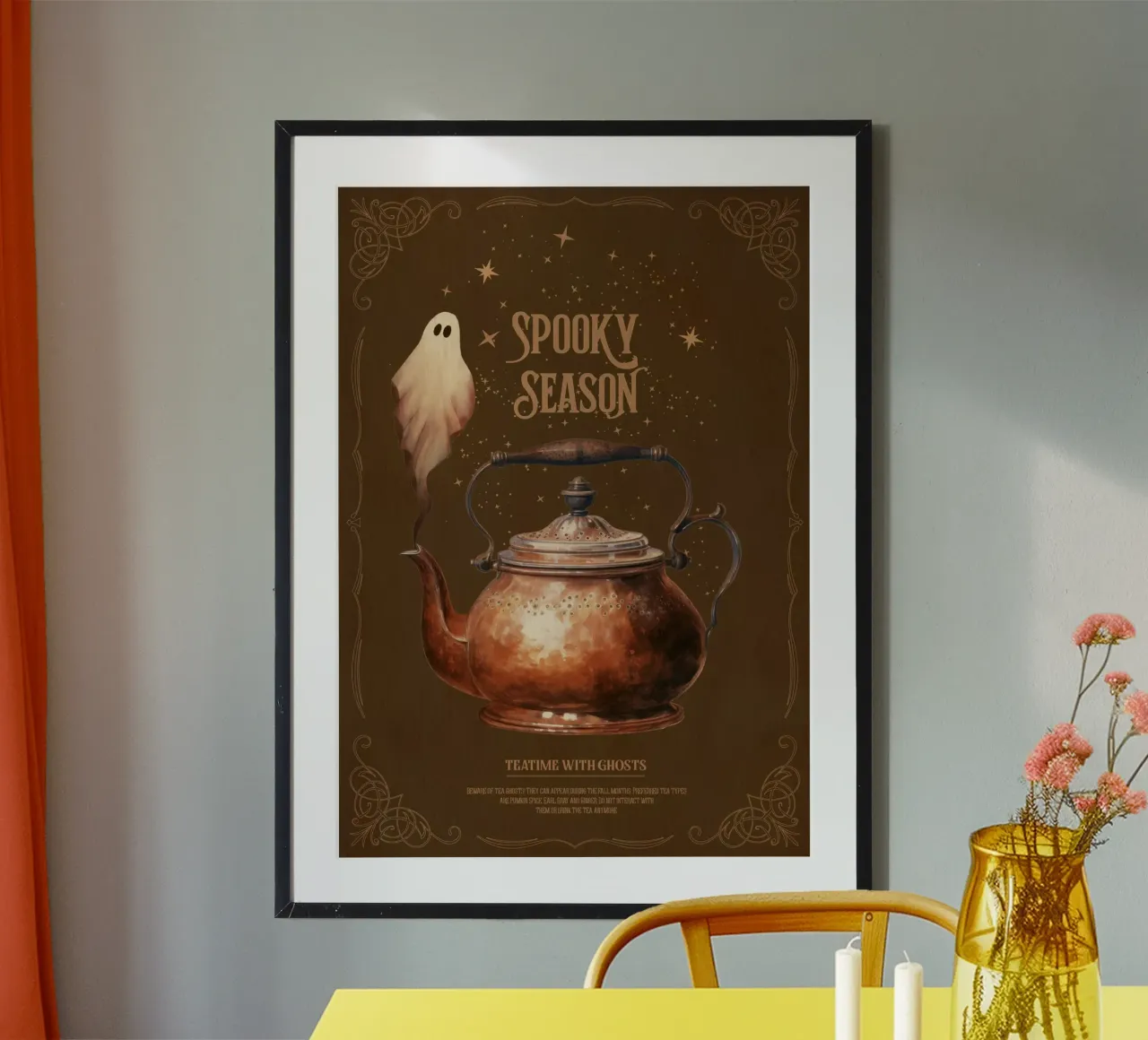 Spooky Season poster da Luna & Noctua