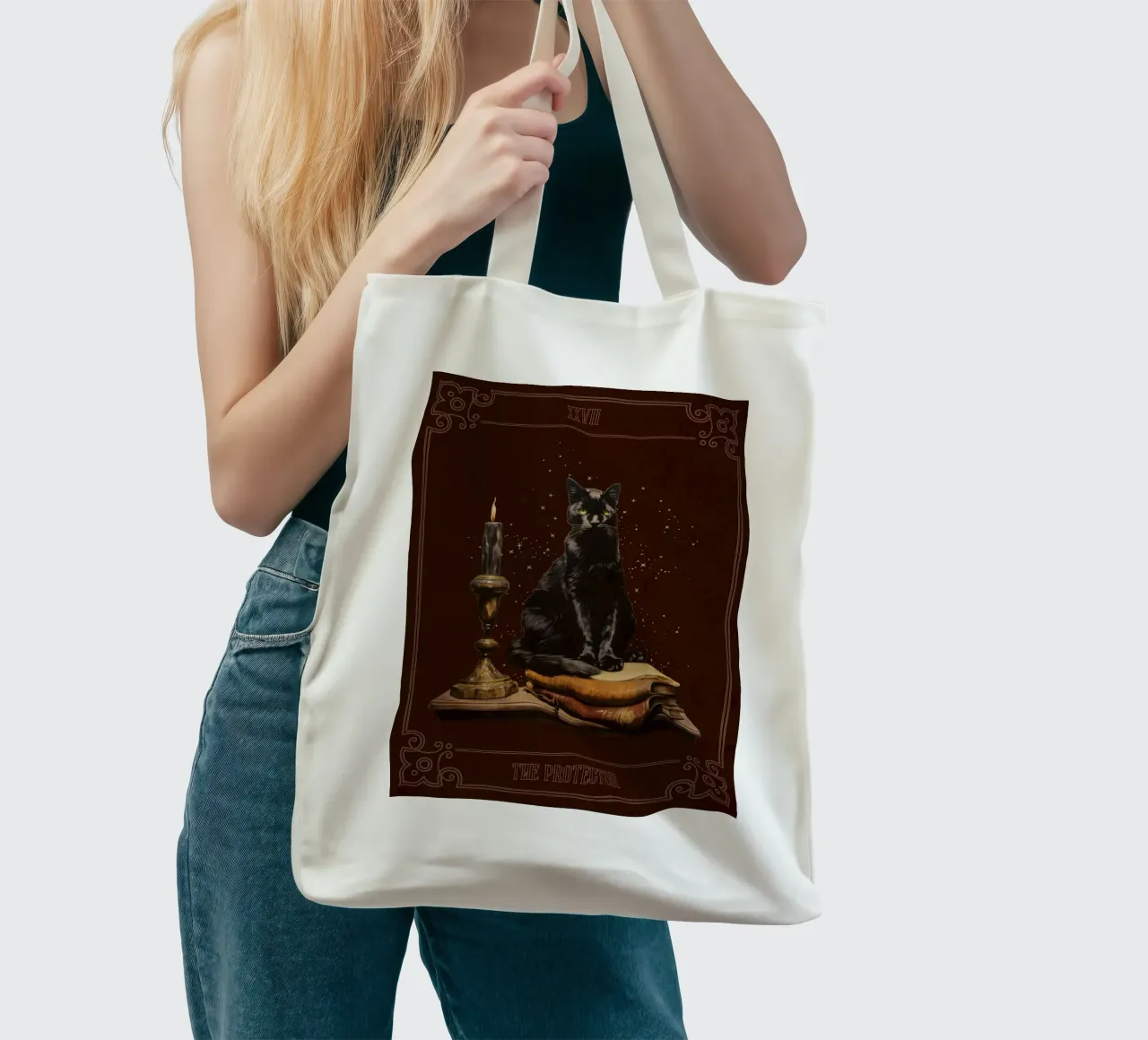 The Protector borsa in juta da Luna & Noctua