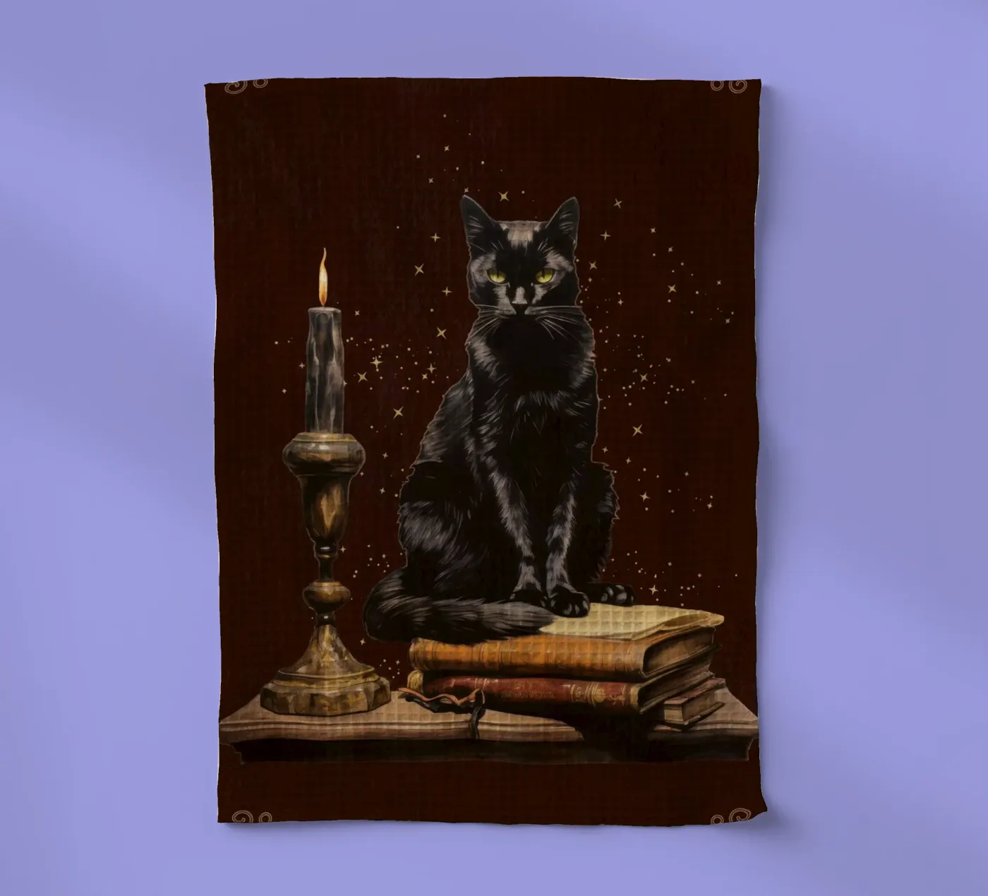 The Protector tea towel by Luna & Noctua