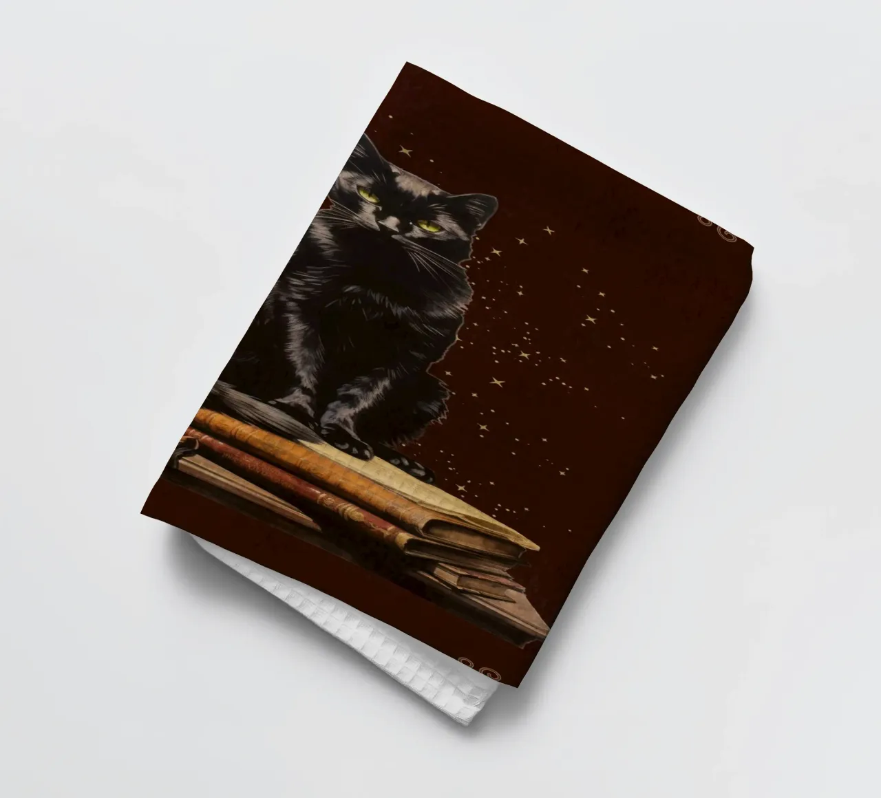 The Protector tea towel by Luna & Noctua