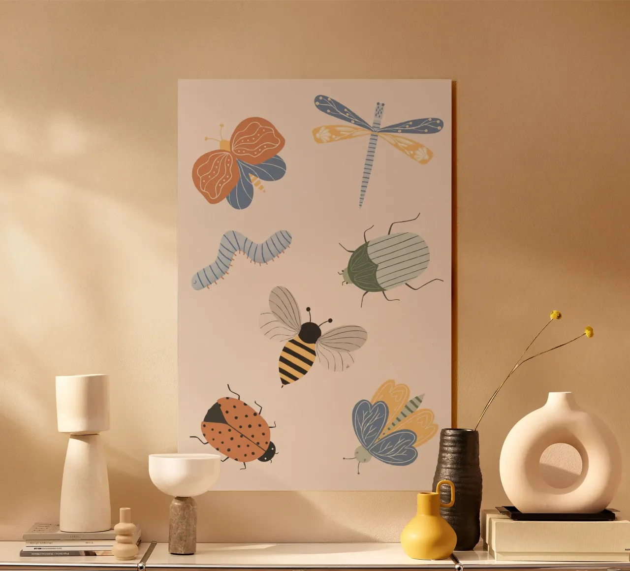 Cute Bugs plexiglass da Menina Lisboa