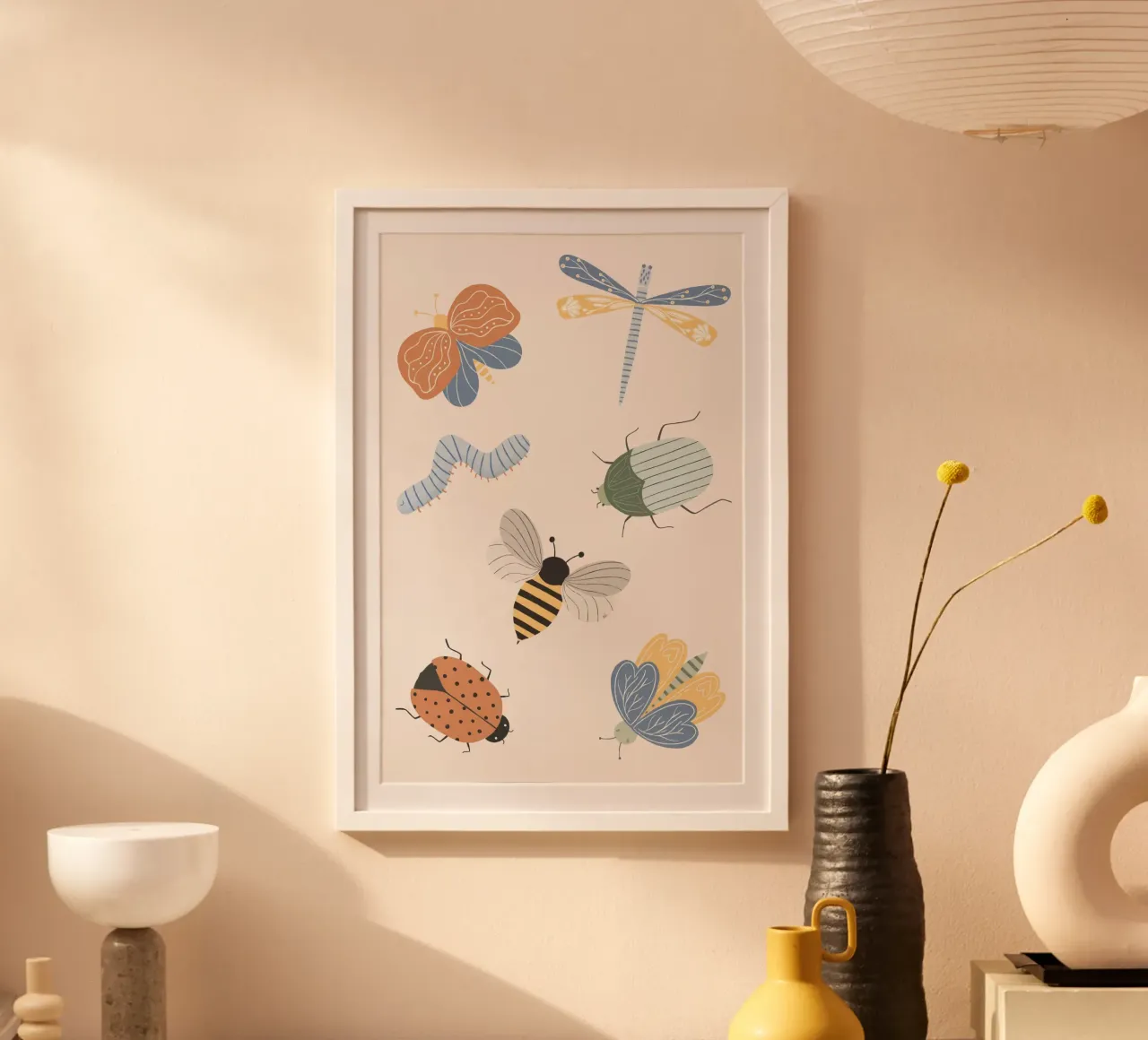 Cute Bugs poster by Menina Lisboa