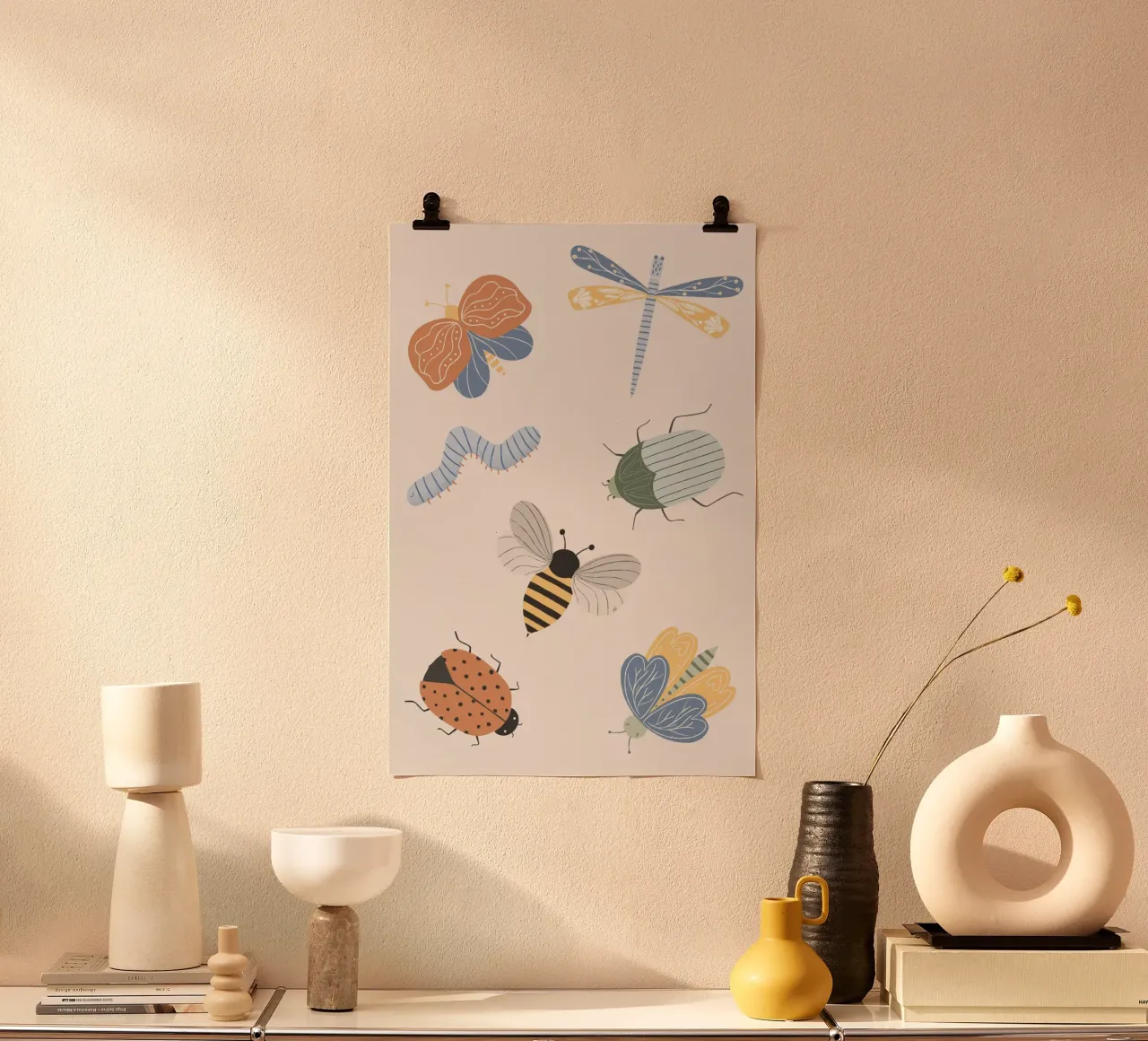 Cute Bugs poster by Menina Lisboa