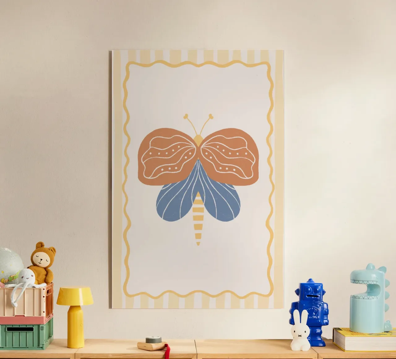 Burnt Orange Moth plexiglass da Menina Lisboa