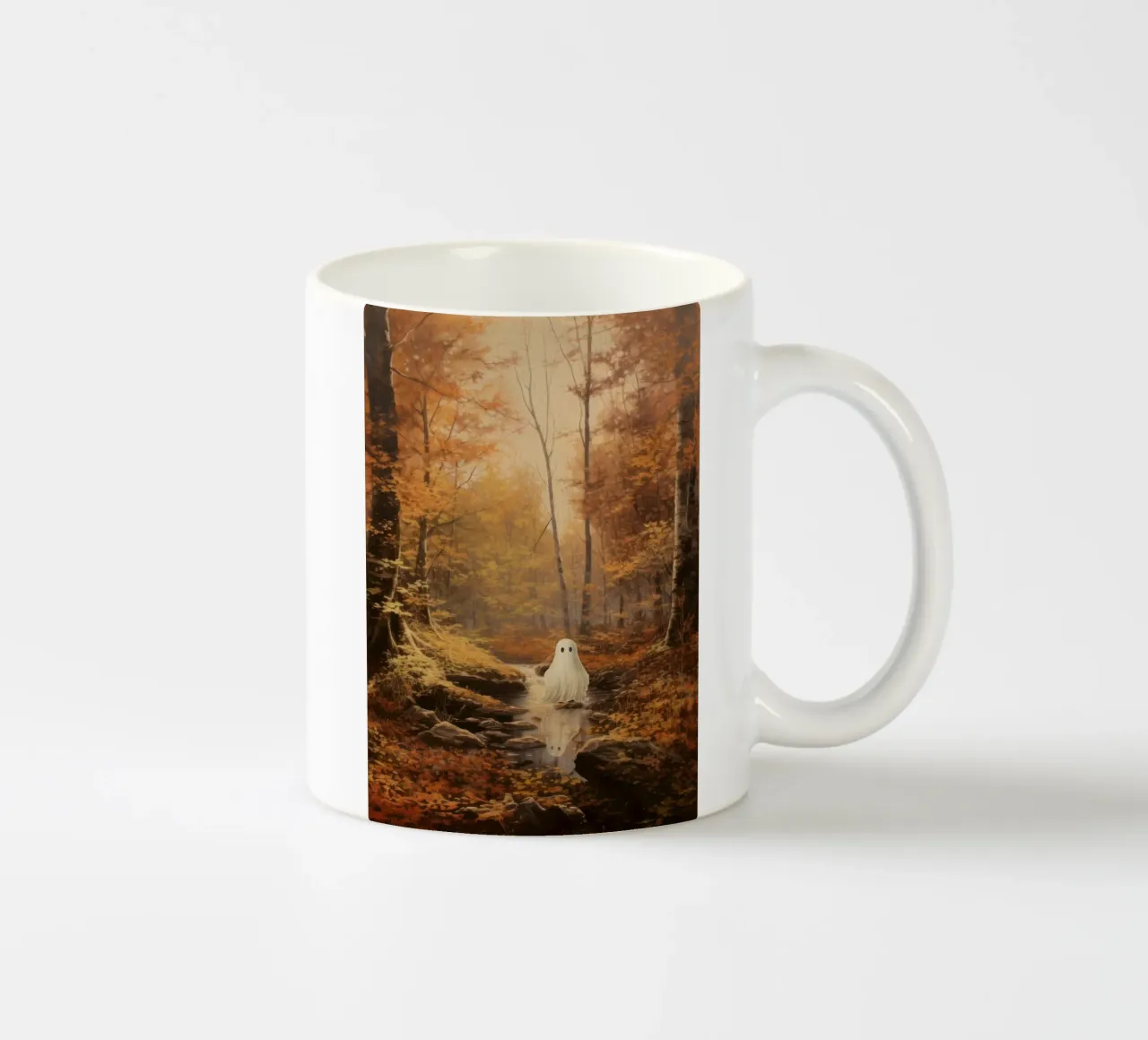 Esprit dans la forêt d'automne mug en céramique de Luna & Noctua
