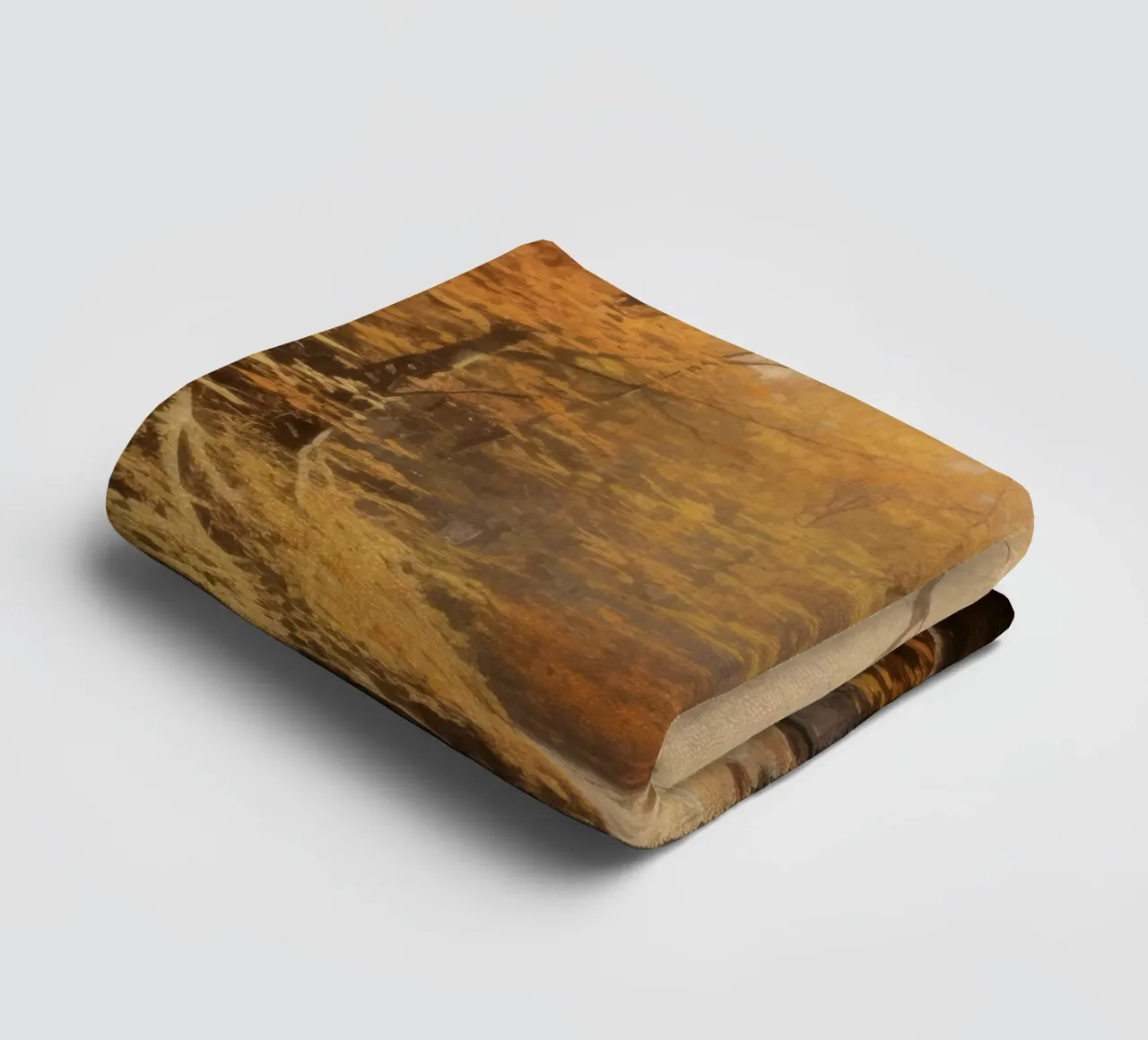 Ghost in the autumn forest towel by Luna & Noctua