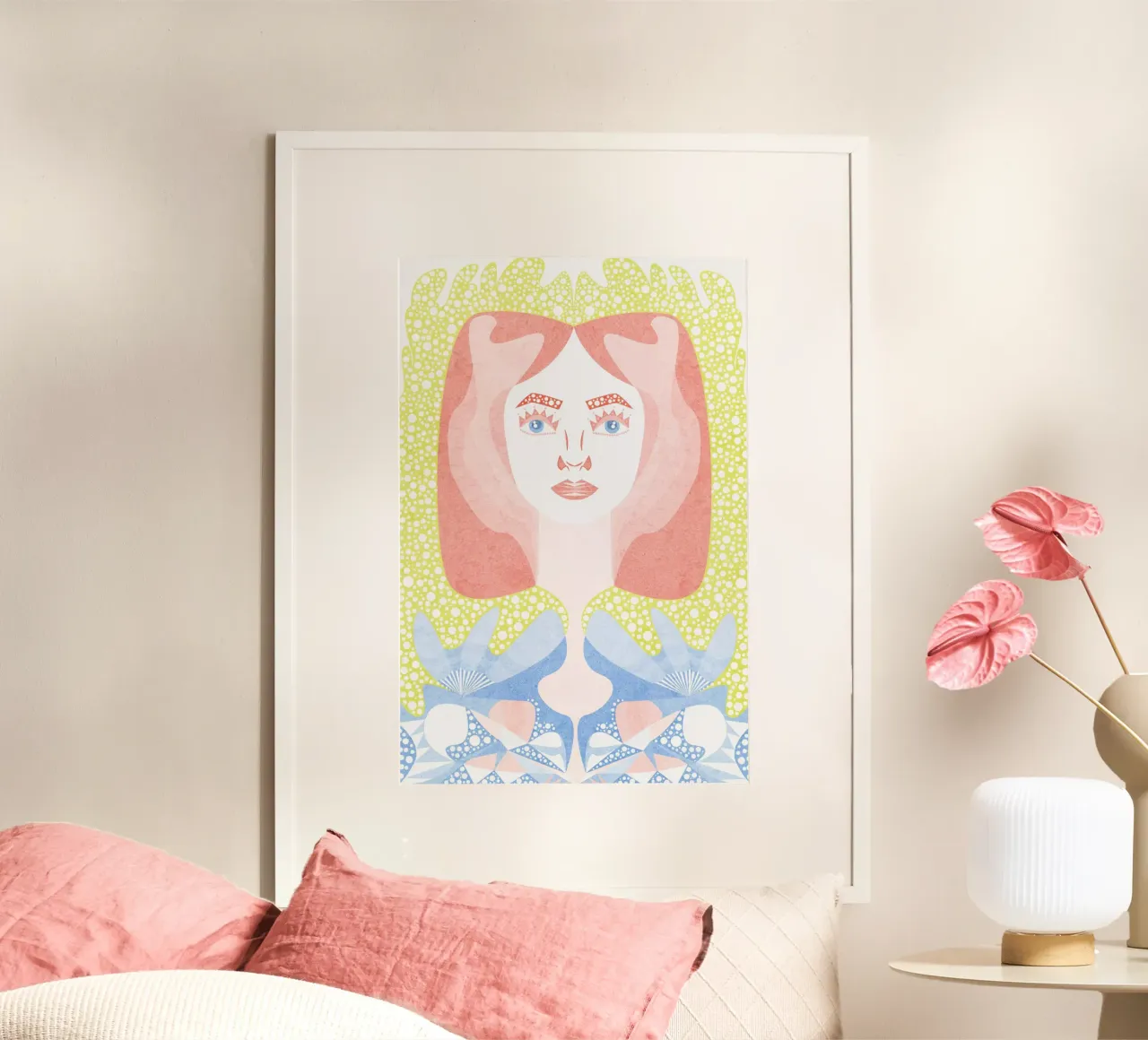 Luna poster by lovely lines