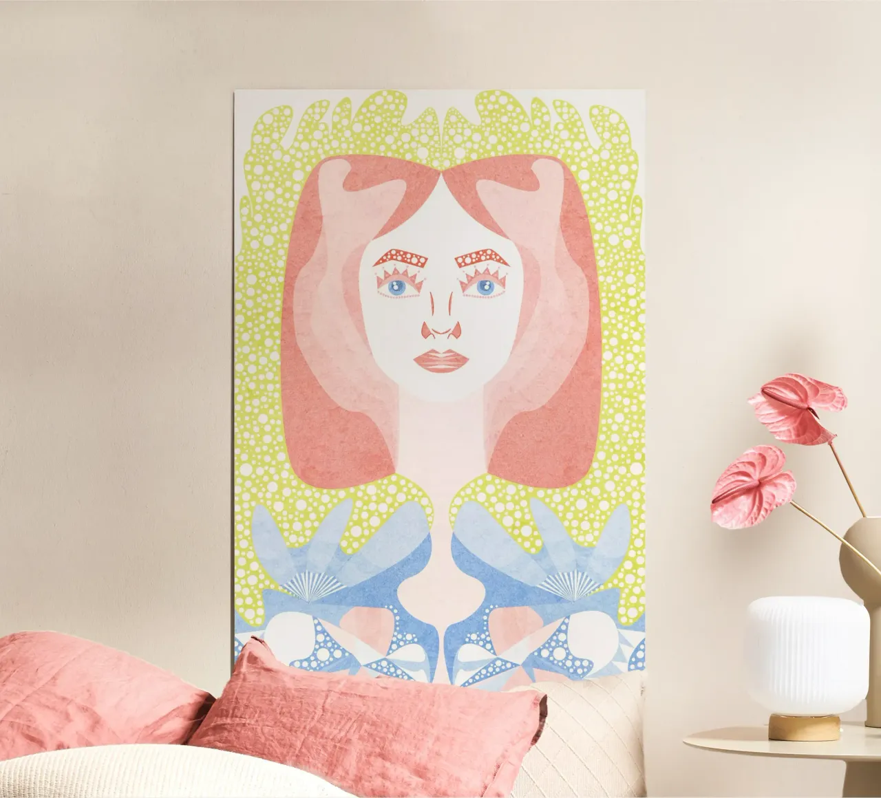 Luna poster by lovely lines