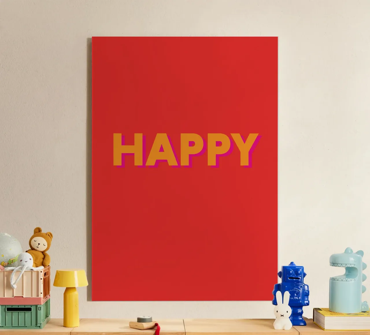 Happy plexiglass da Typografik