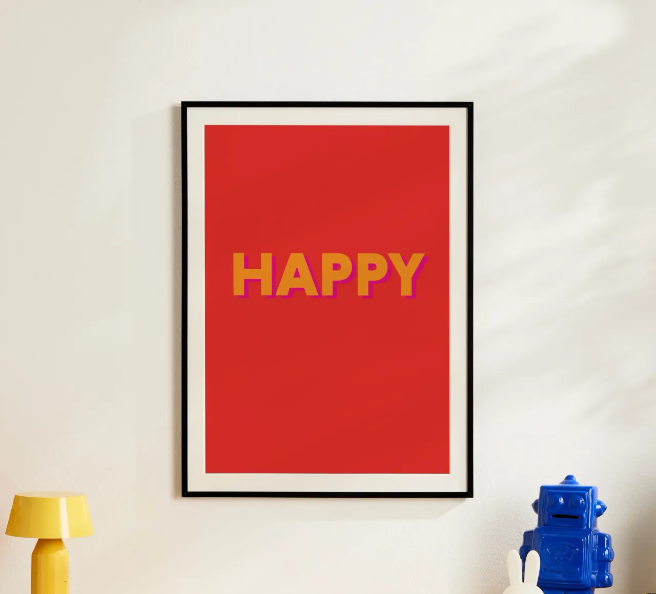 Happy poster da Typografik