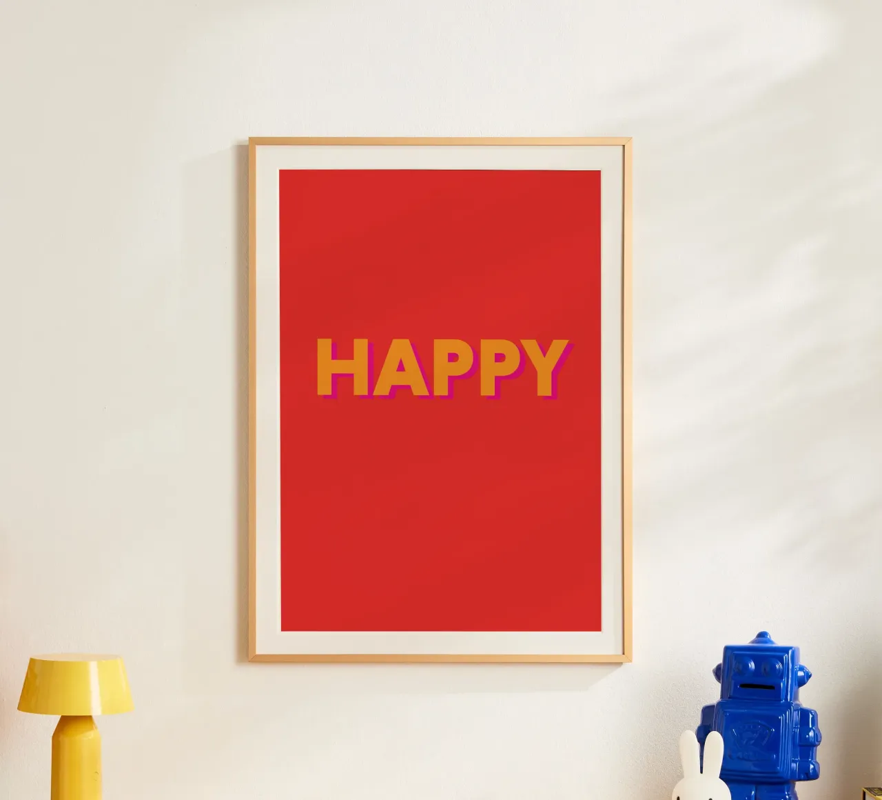 Happy poster da Typografik