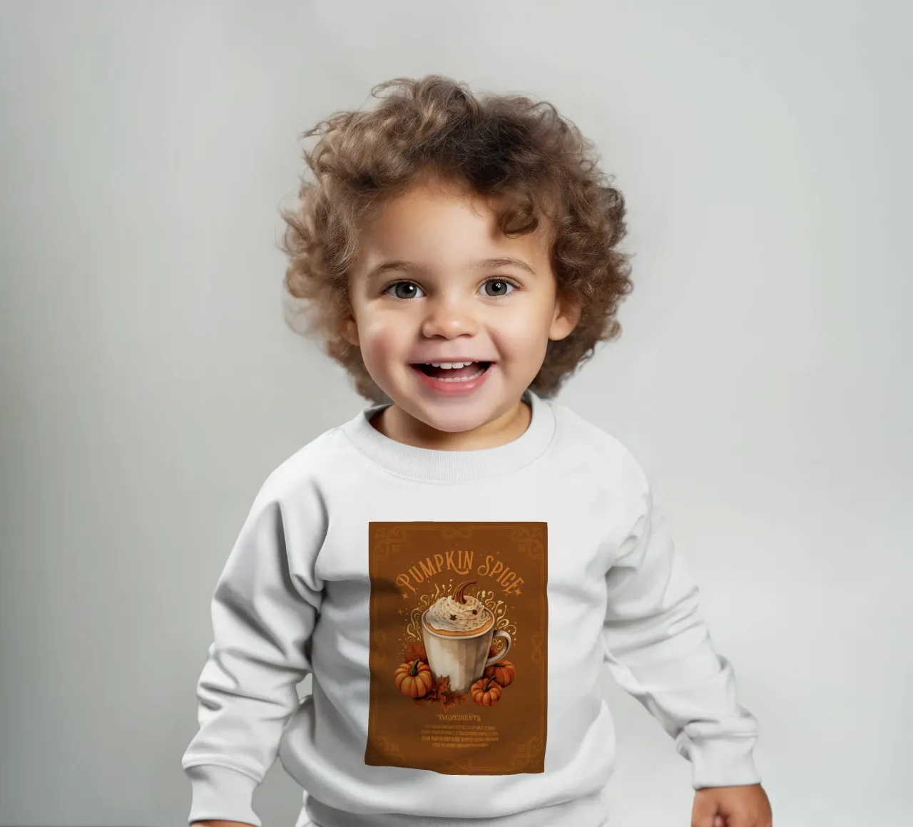 Pumpkin Spice felpa neonato da Luna & Noctua