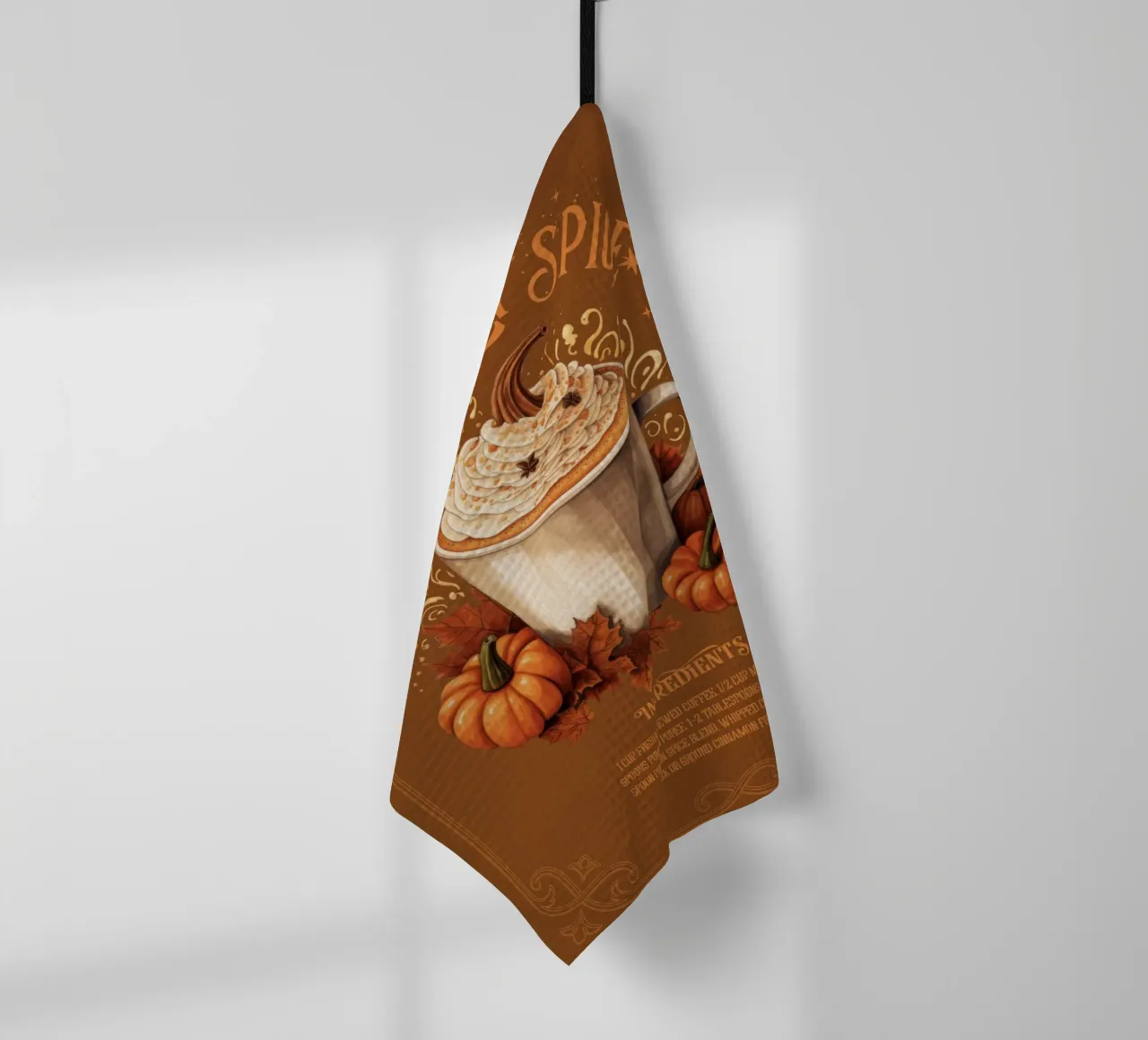 Pumpkin Spice canovaccio da cucina da Luna & Noctua