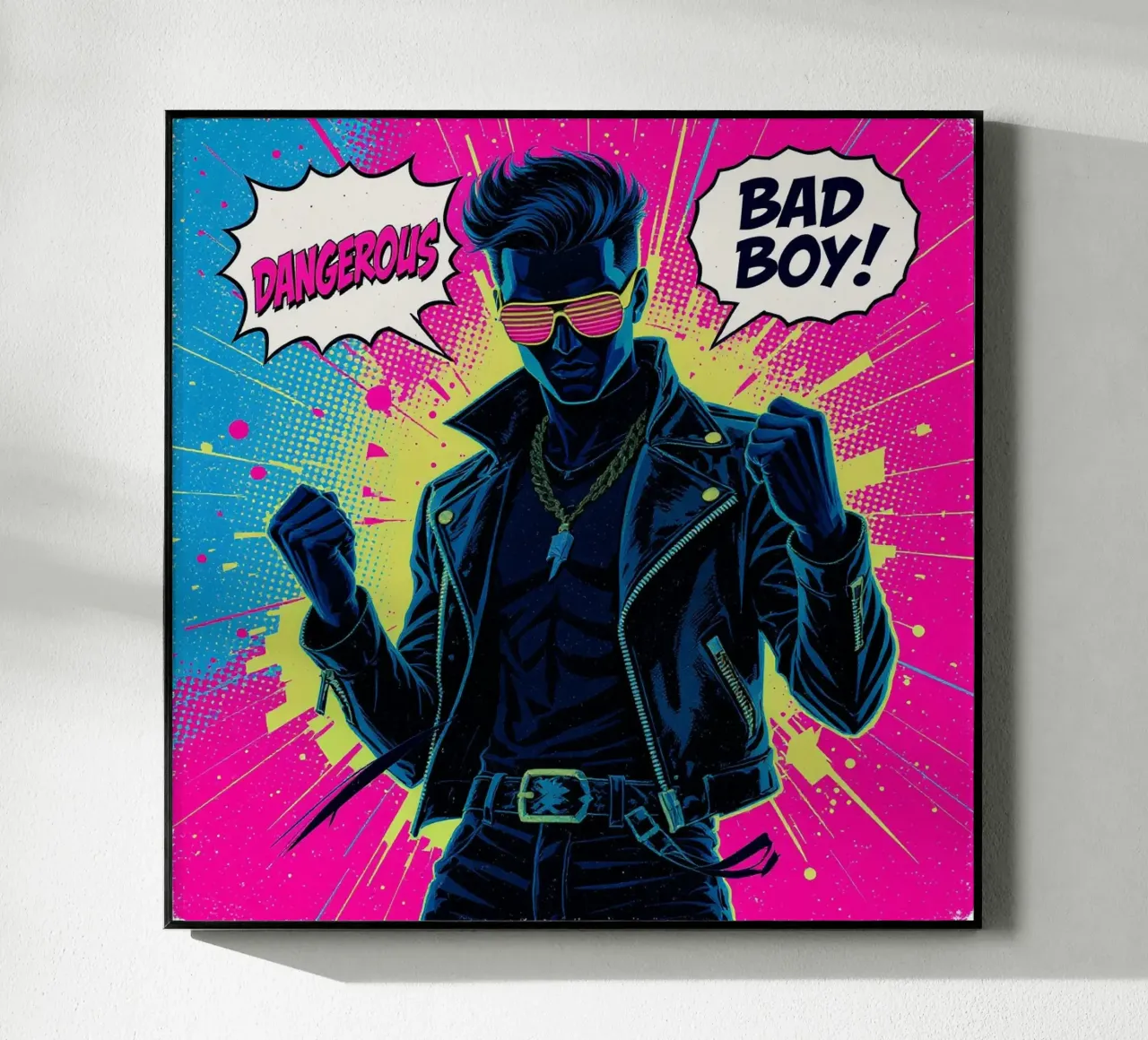 BAD BOY acrylic glass by CASTILO