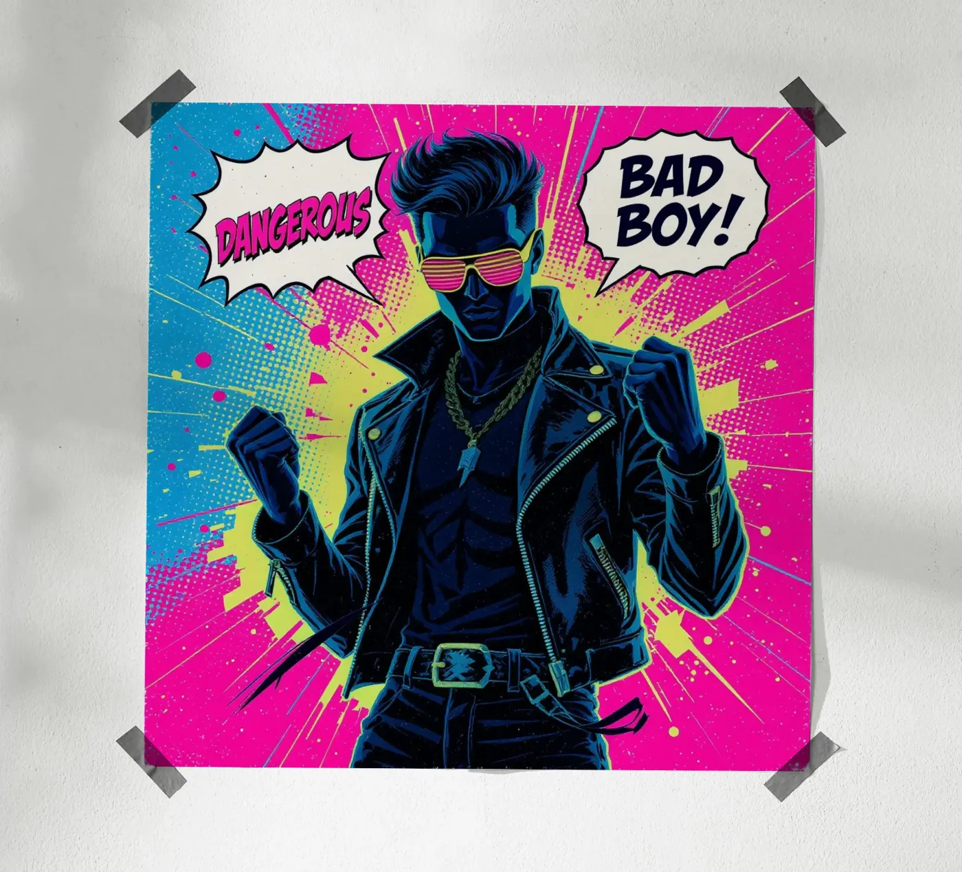 BAD BOY Poster von CASTILO