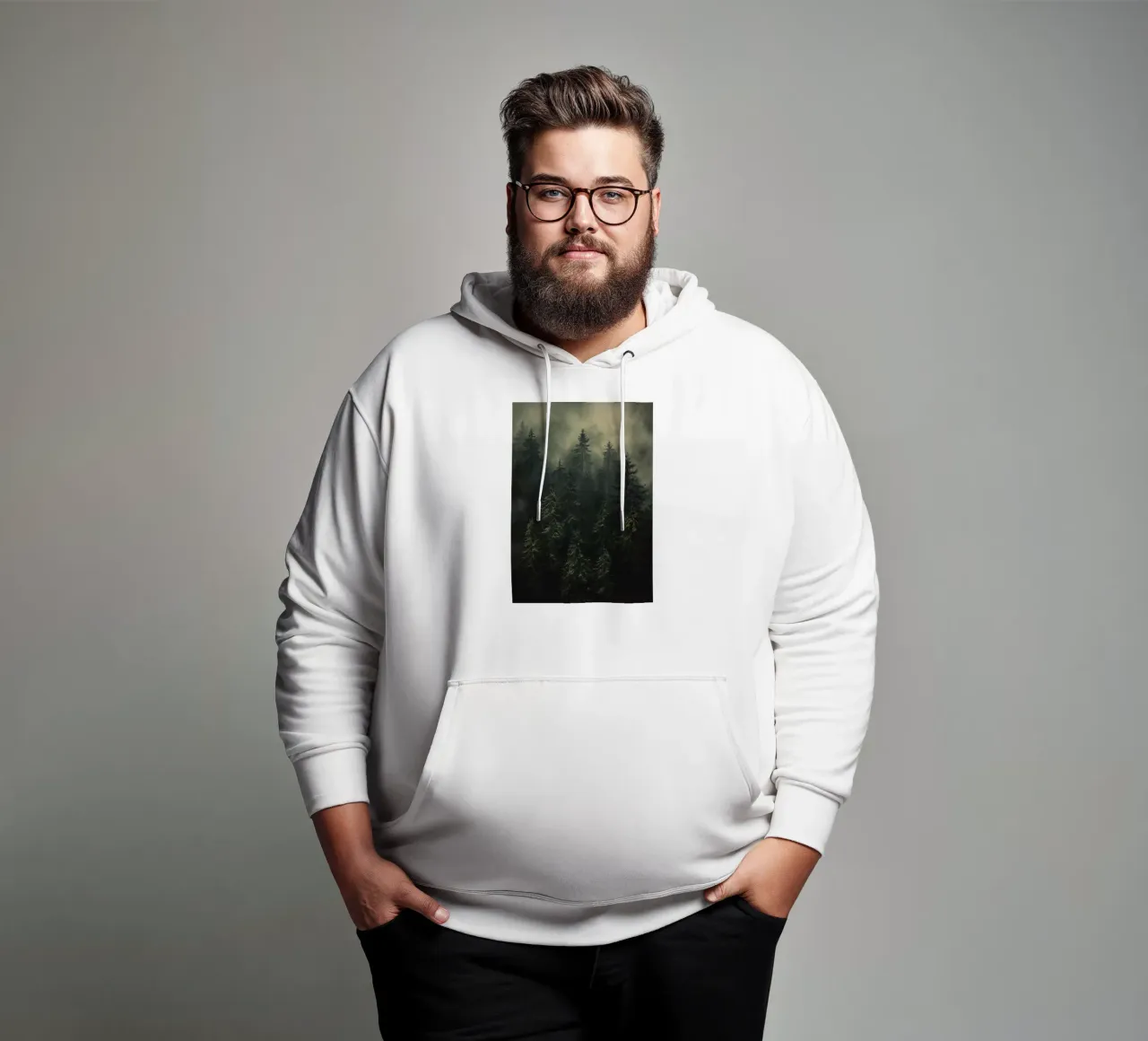 Foresta felpa con cappuccio da Luna & Noctua