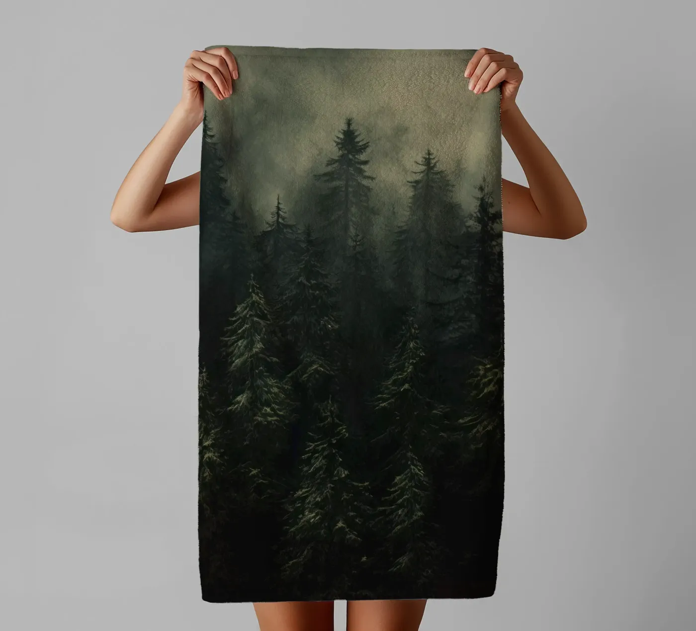 Forest towel by Luna & Noctua