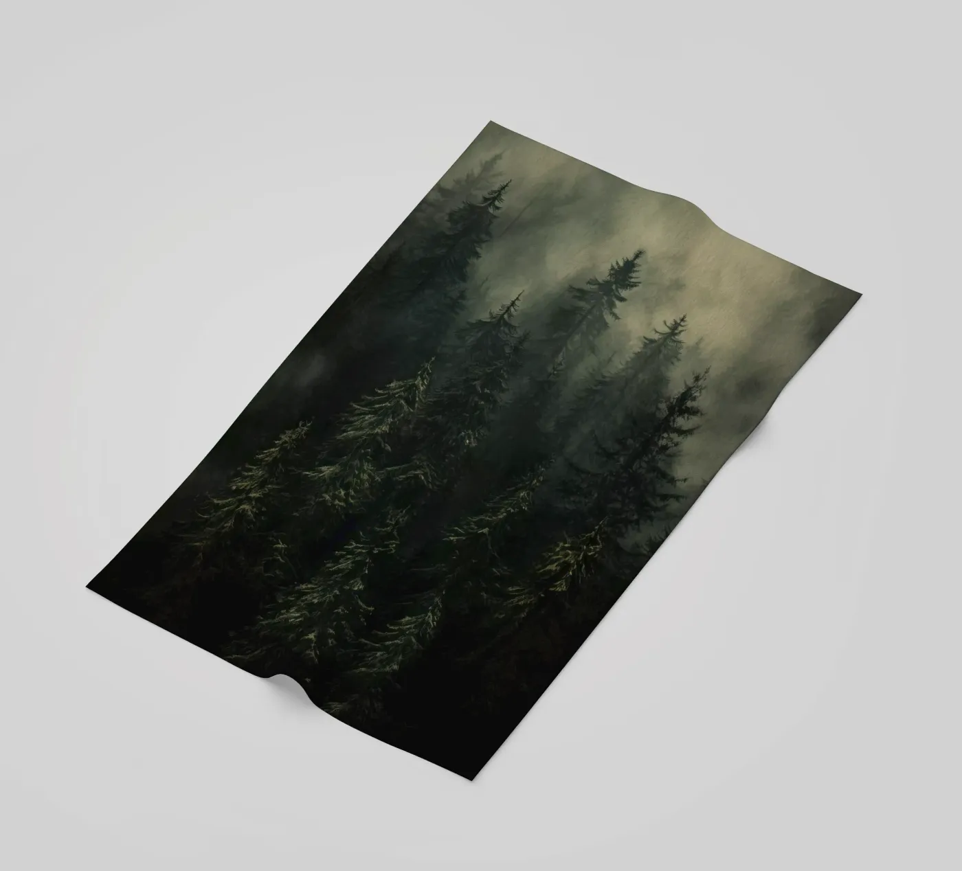 Wald Strandtuch von Luna & Noctua