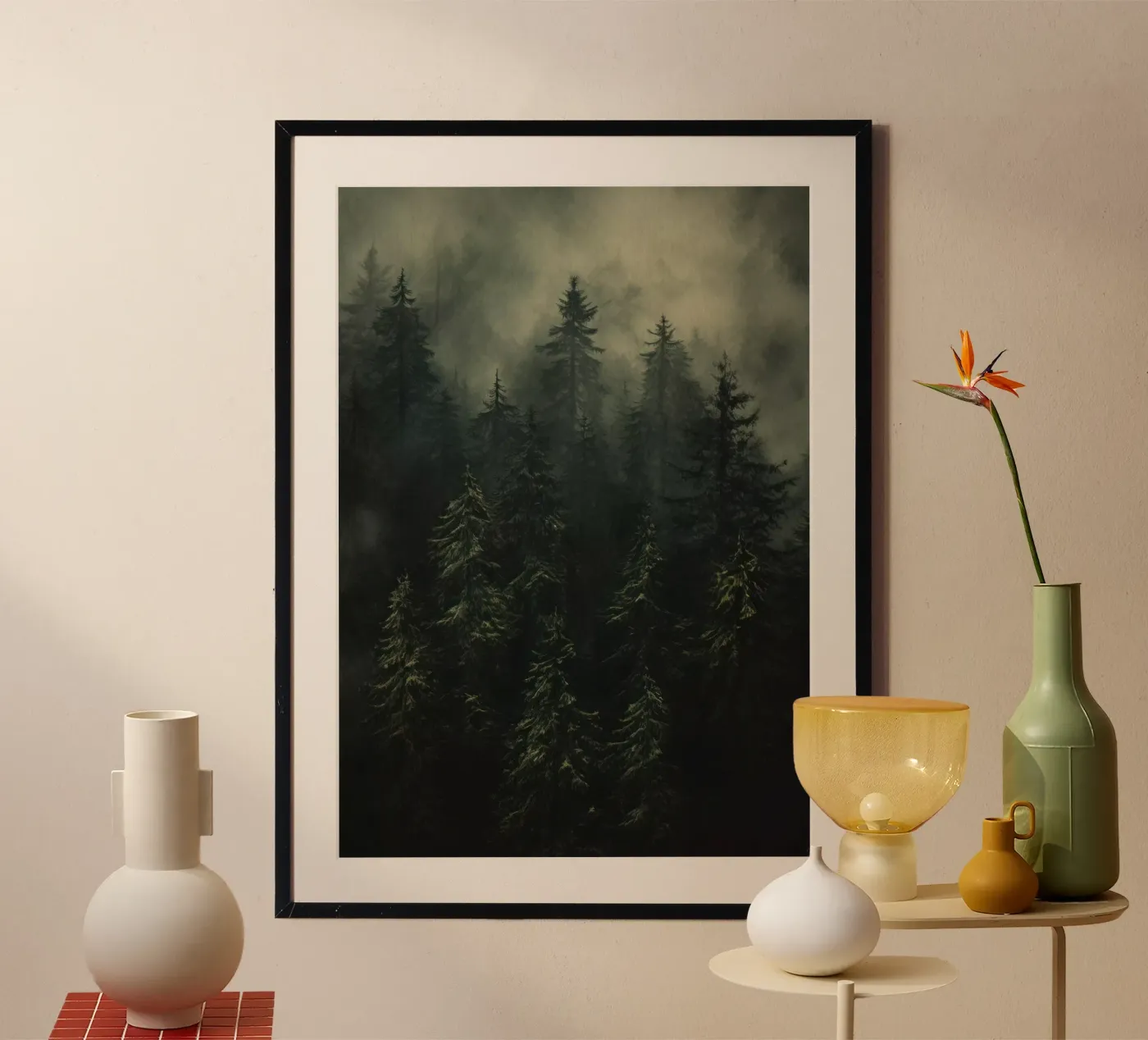 Wald Poster von Luna & Noctua