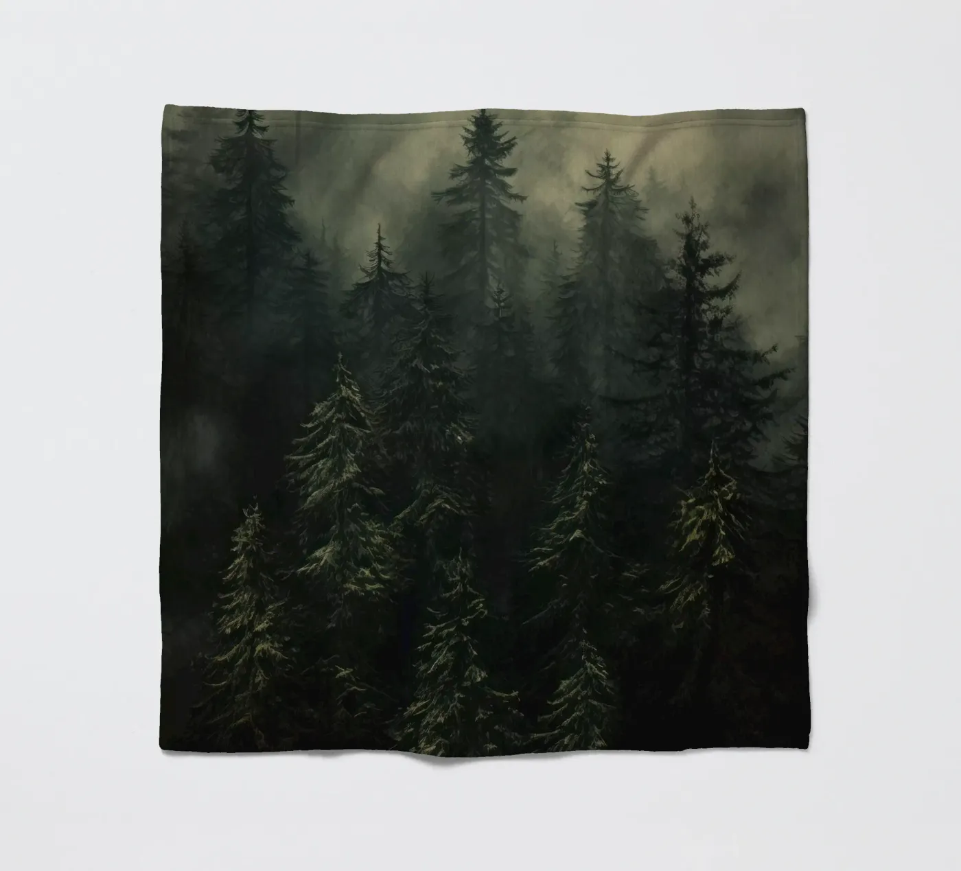 Forest fleece blanket by Luna & Noctua