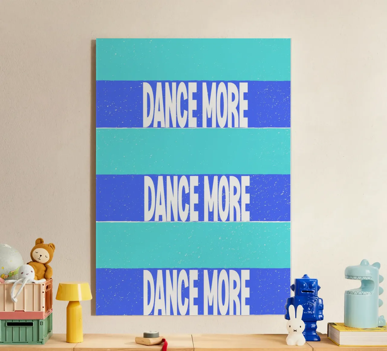 Dance More acryl van Tabea Jule