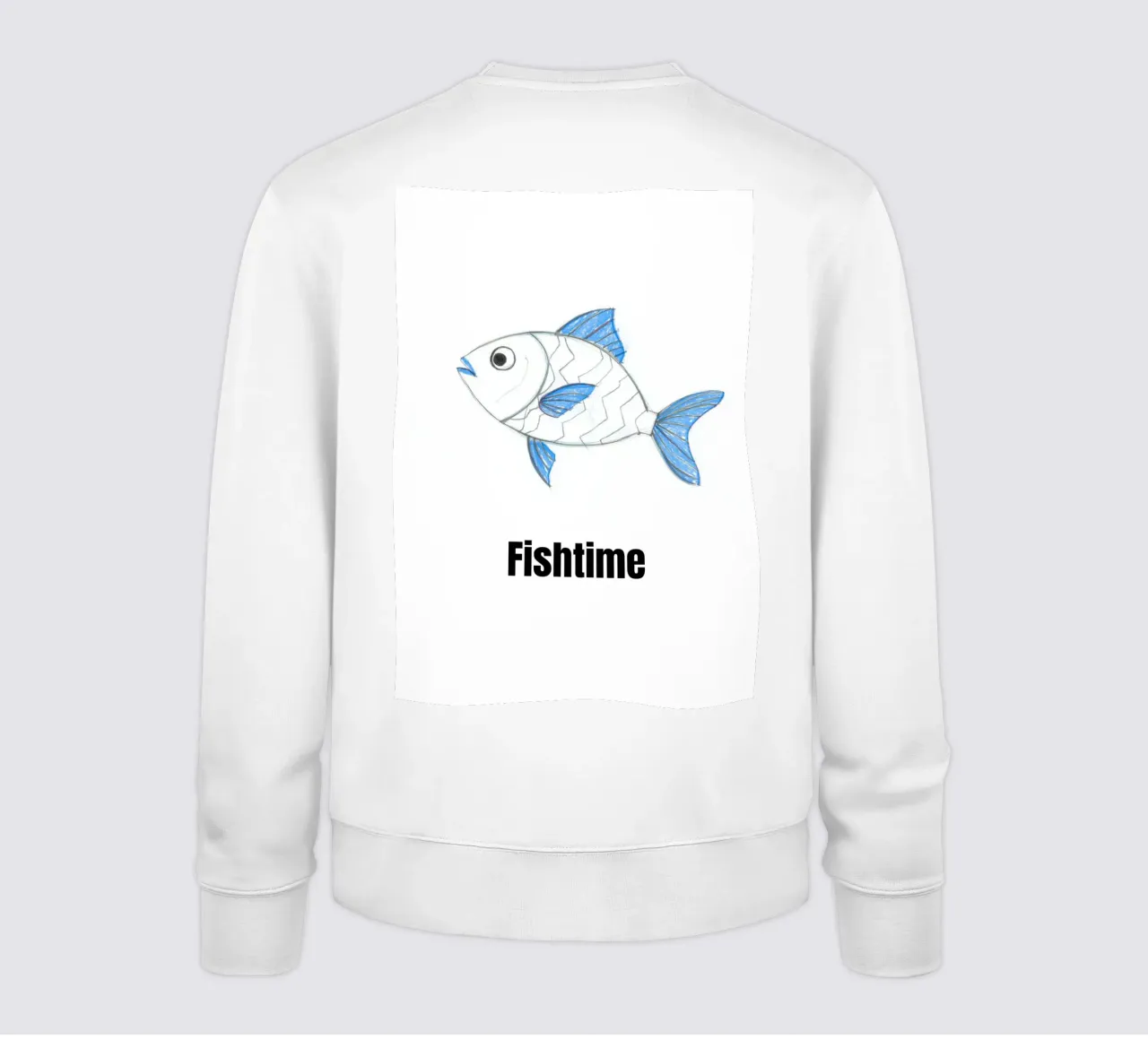 Fishtime felpa da Tabea Jule