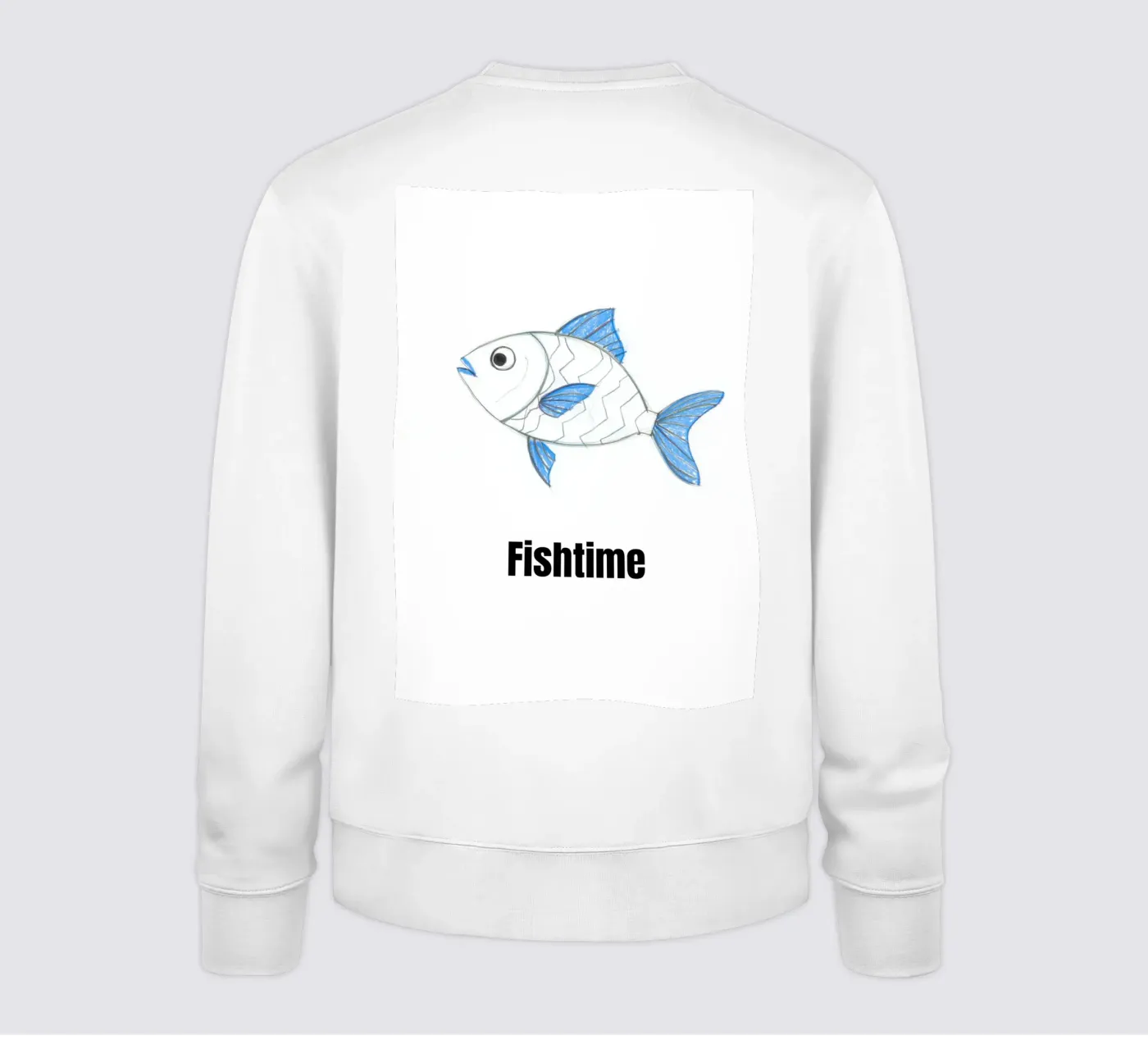 Fishtime felpa da Tabea Jule
