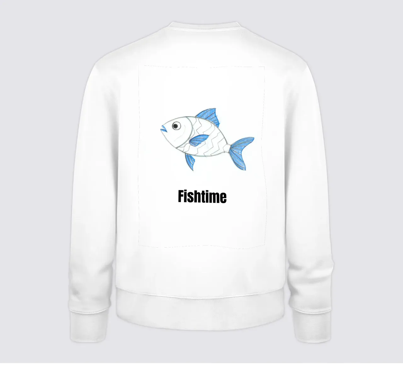 Fishtime felpa da Tabea Jule