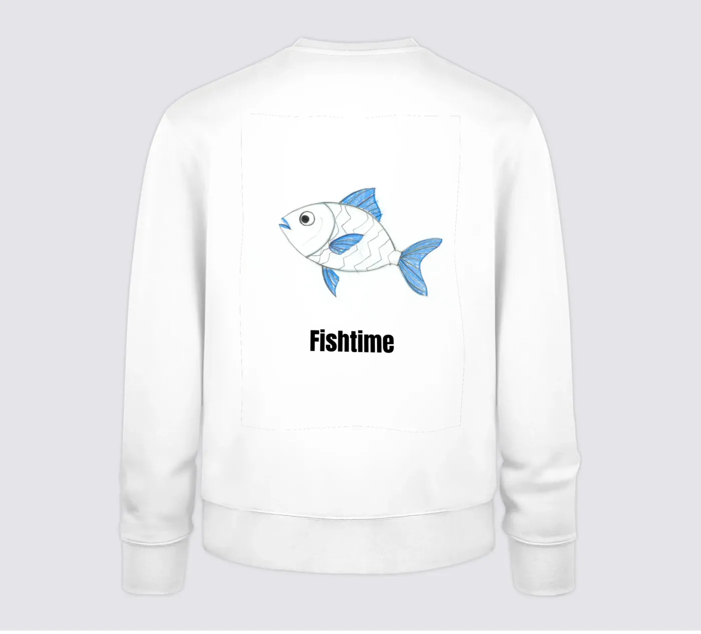 Fishtime felpa da Tabea Jule