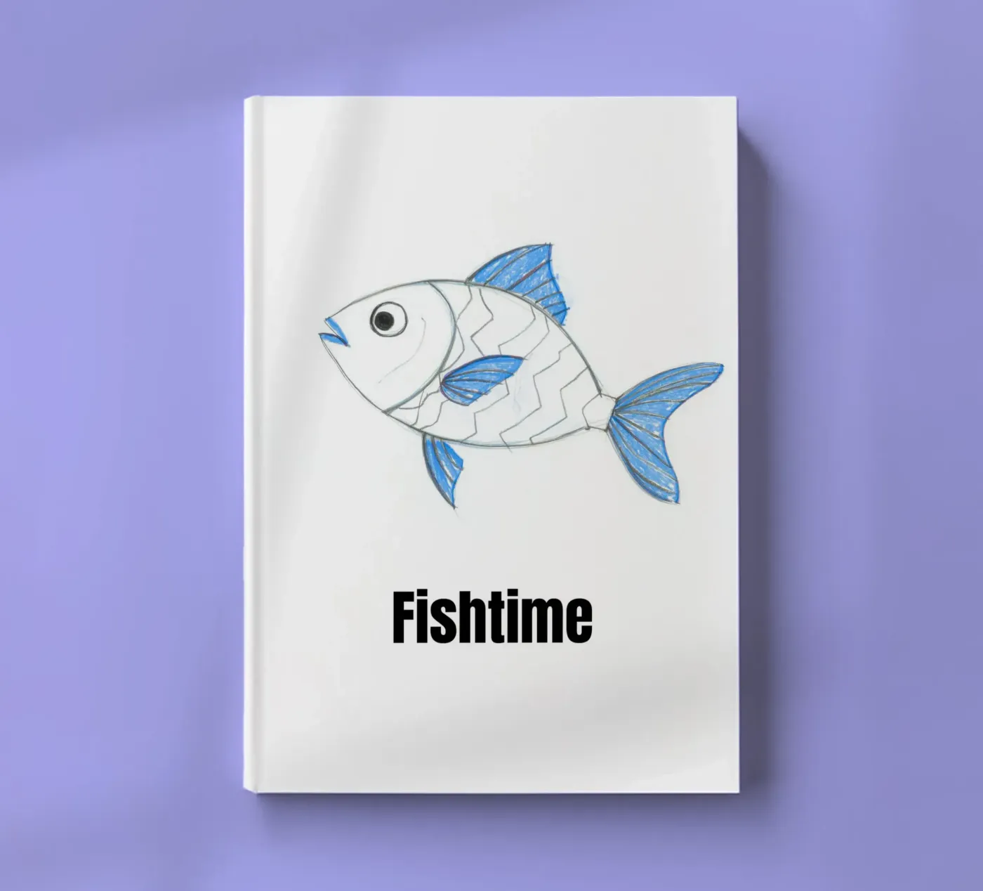 Fishtime notebook by Tabea Jule