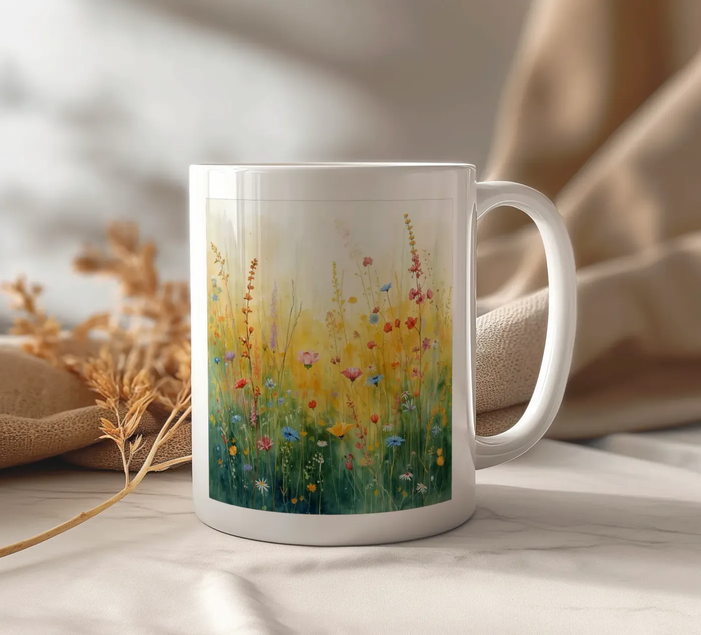Springtime ceramic mug by NorthLine