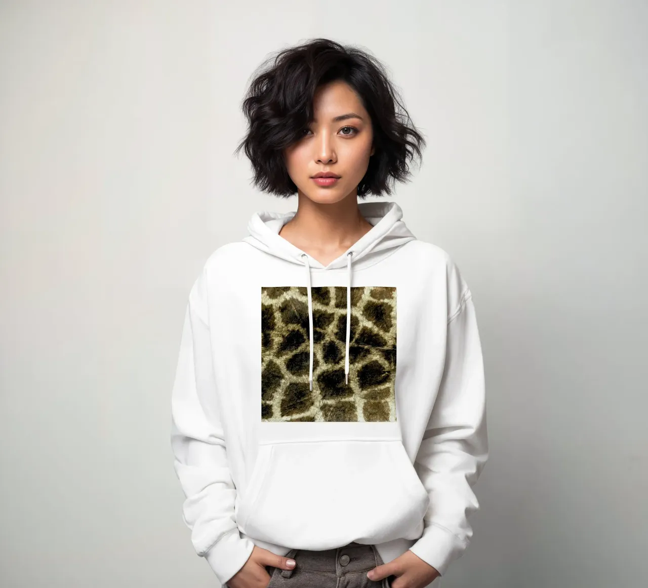 Giraffe felpa con cappuccio da Ballack Art House
