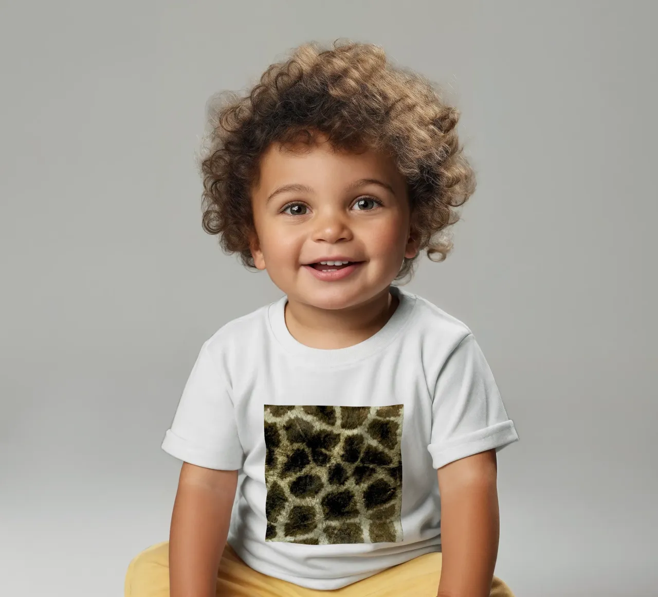 Giraffe maglietta neonato da Ballack Art House