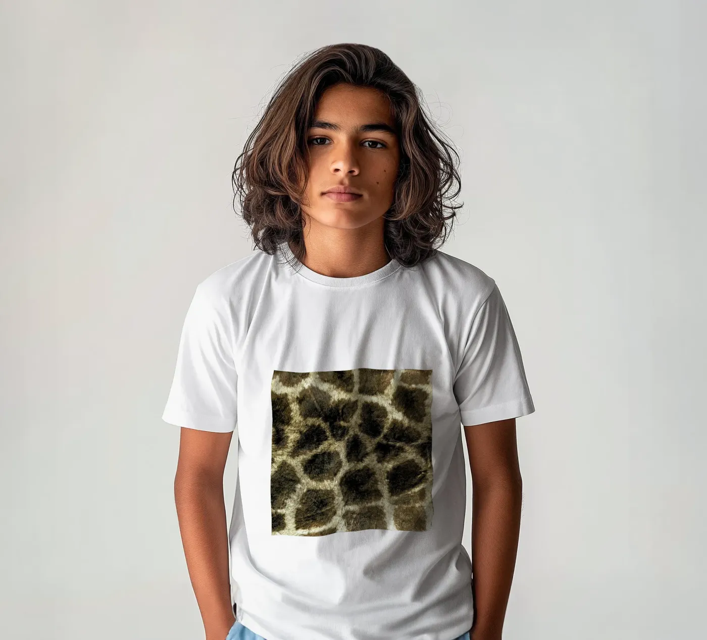 Giraffe t-shirt bambini da Ballack Art House