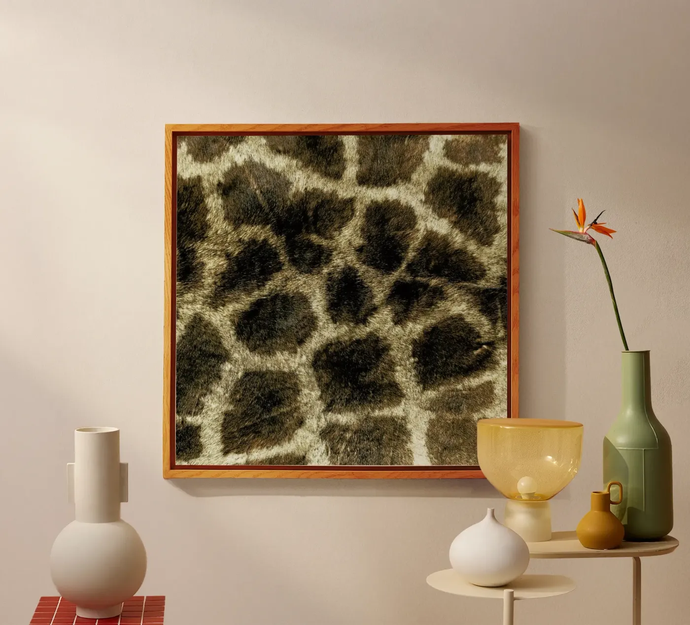 Giraffe Acryl-Glas von Ballack Art House