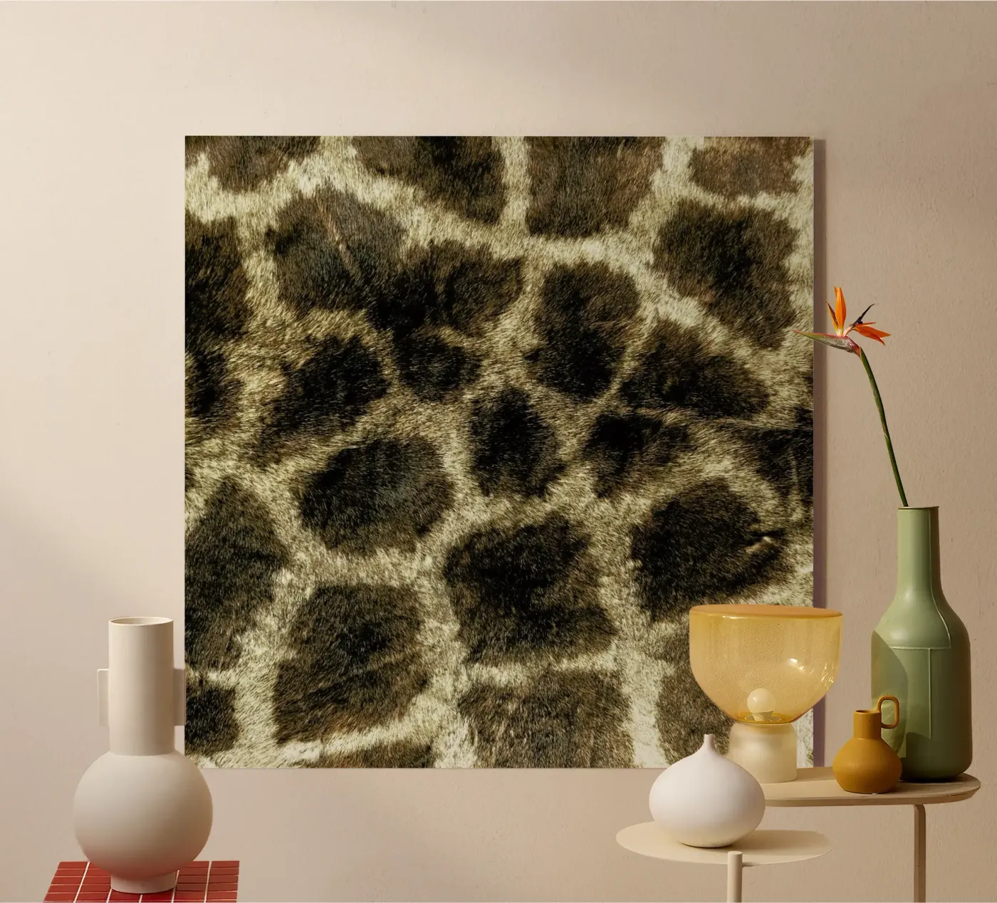Giraffe Acryl-Glas von Ballack Art House