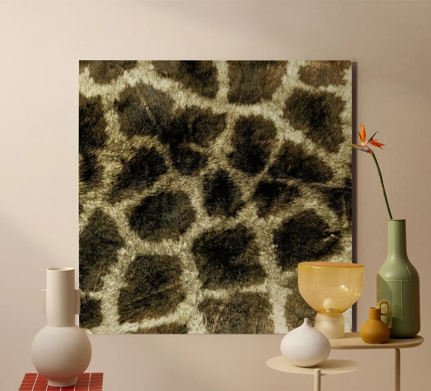 Giraffe forex plate by Ballack Art House