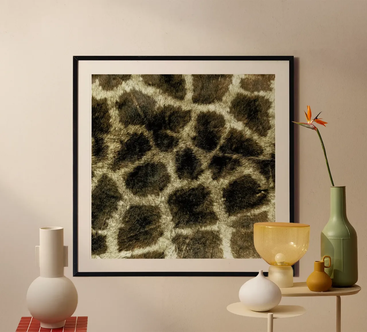 Giraffe poster da Ballack Art House