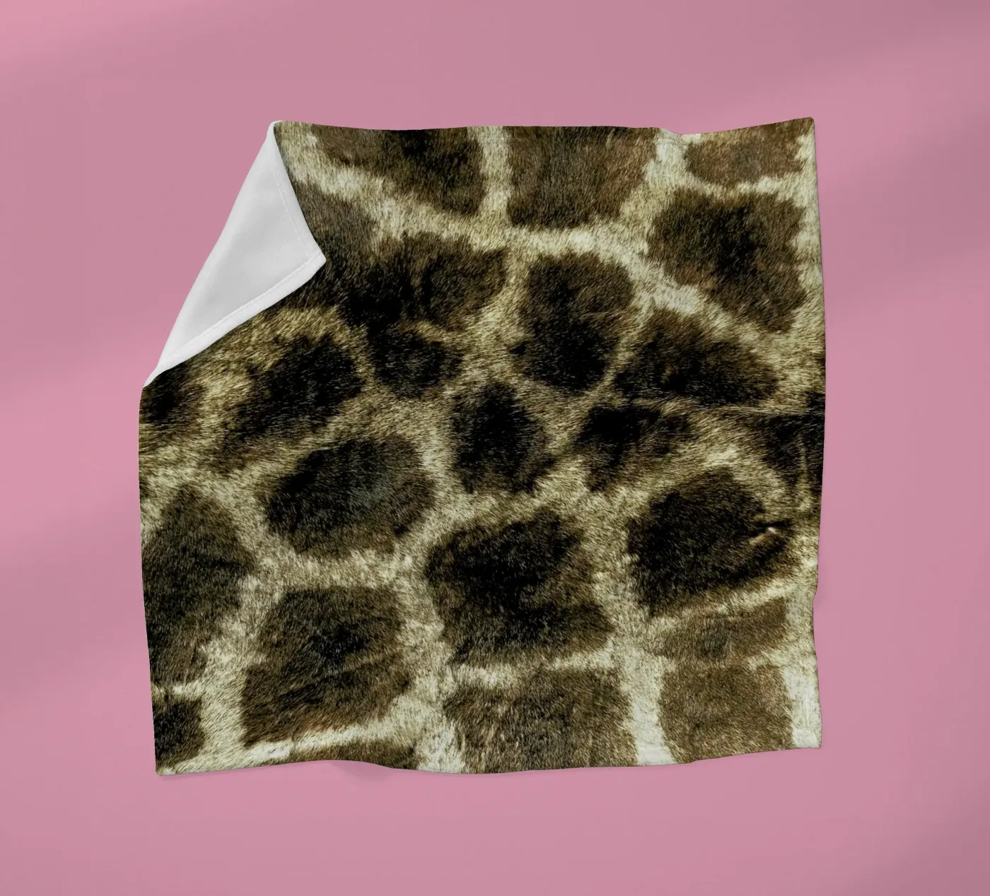 Giraffe fleecedeken van Ballack Art House