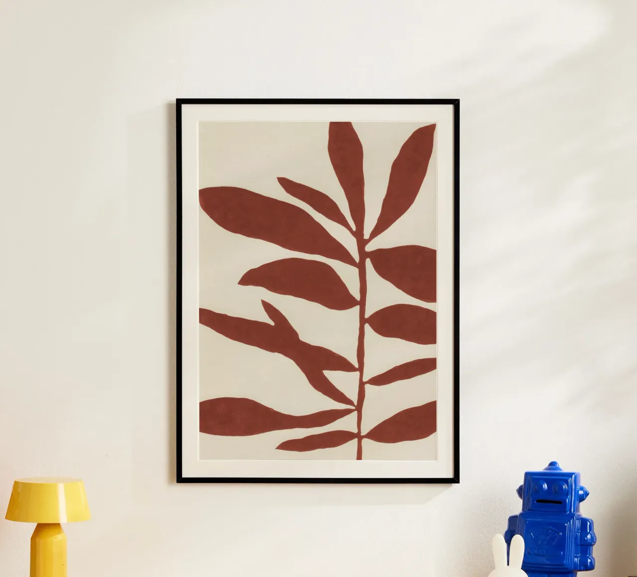 Ramo Linocut #3 / Rosso zafferano carta hahnemühle da Alisa Galitsyna
