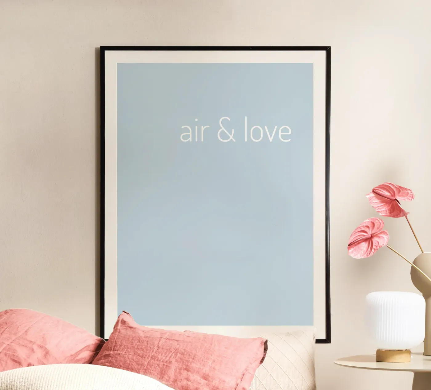 air & amour poster de PaperLine Art