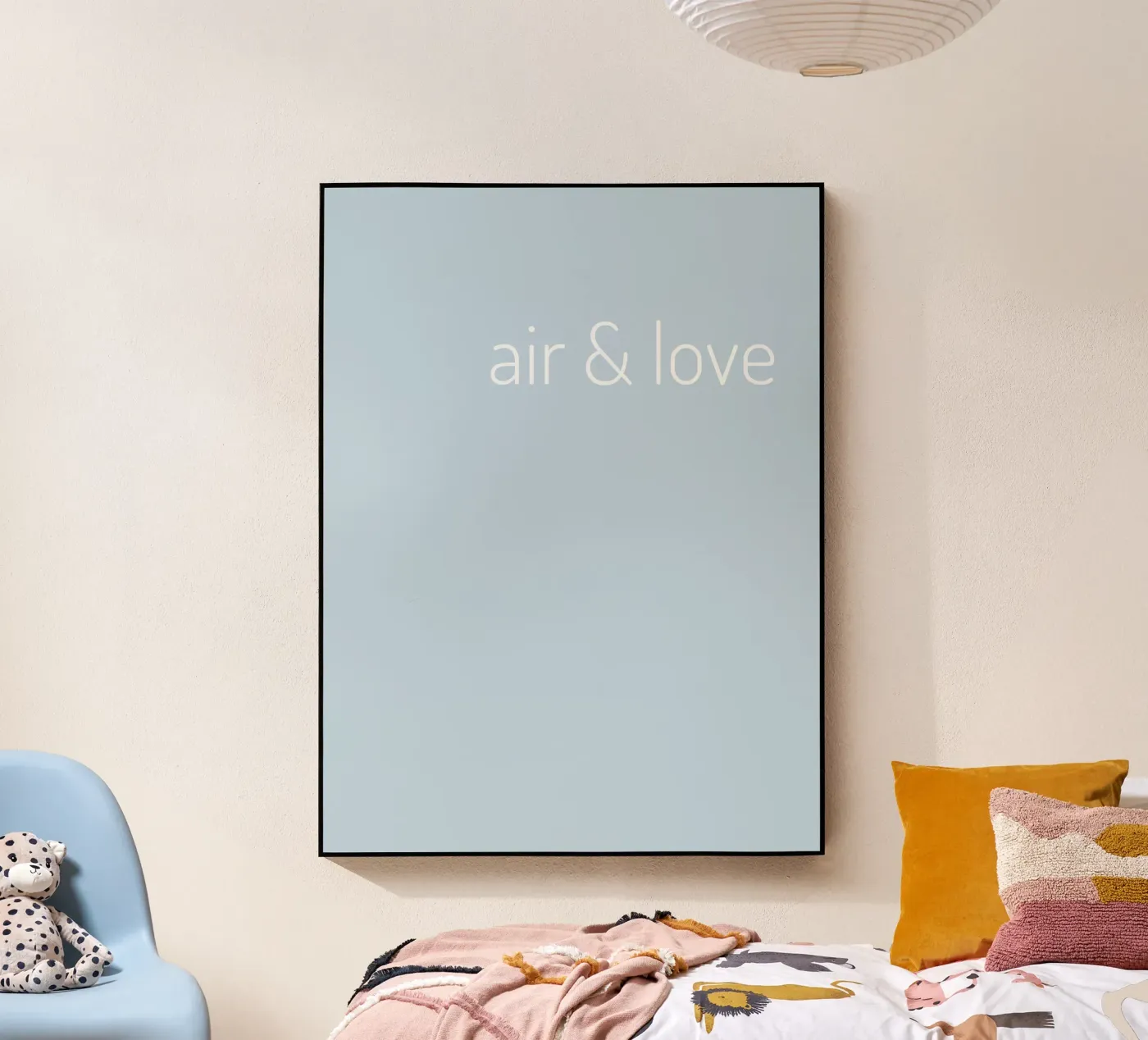 aria e amore plexiglass da PaperLine Art