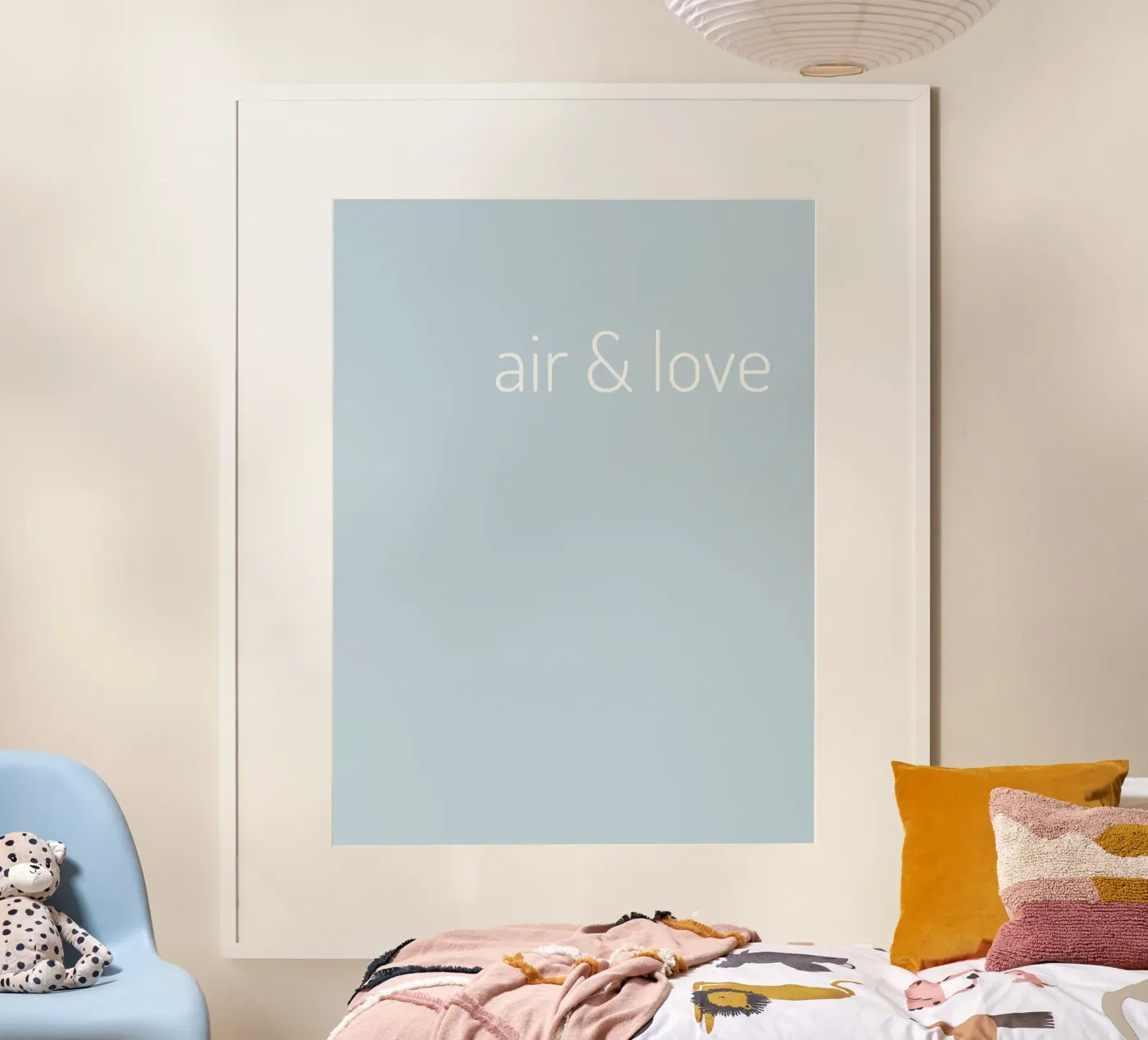 aria e amore poster da PaperLine Art