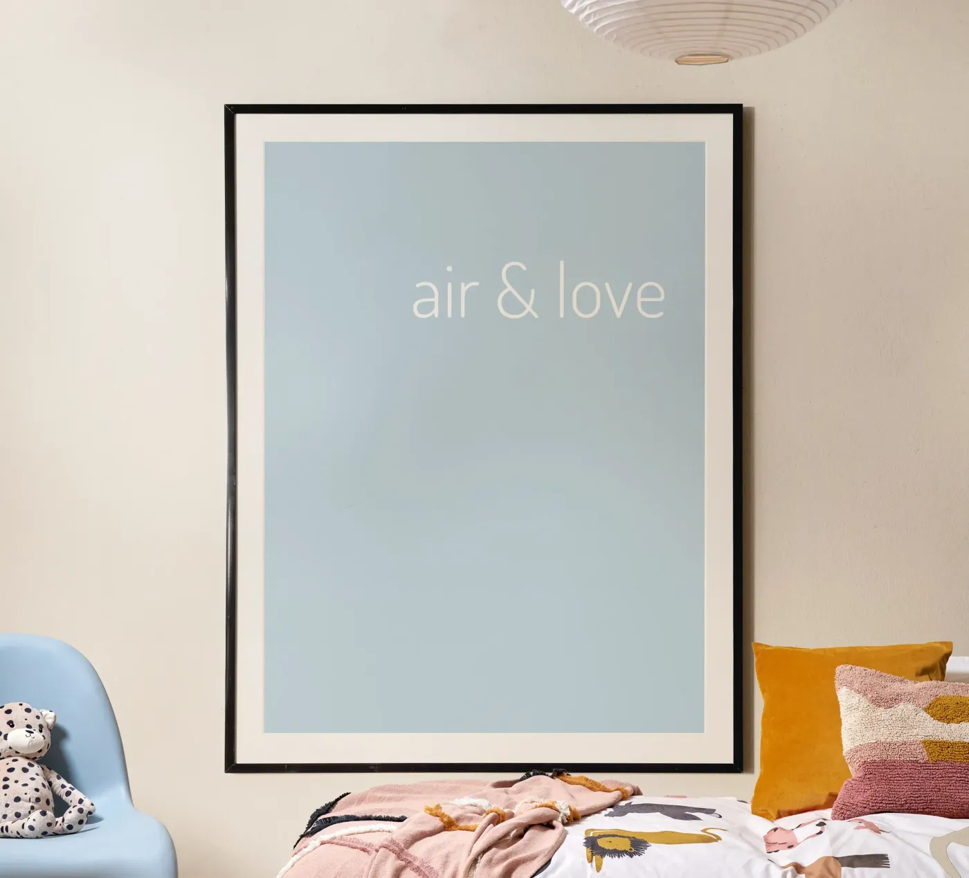 aria e amore poster da PaperLine Art