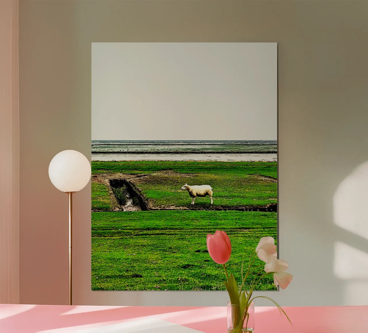 Pecora sulla diga poster da Okular