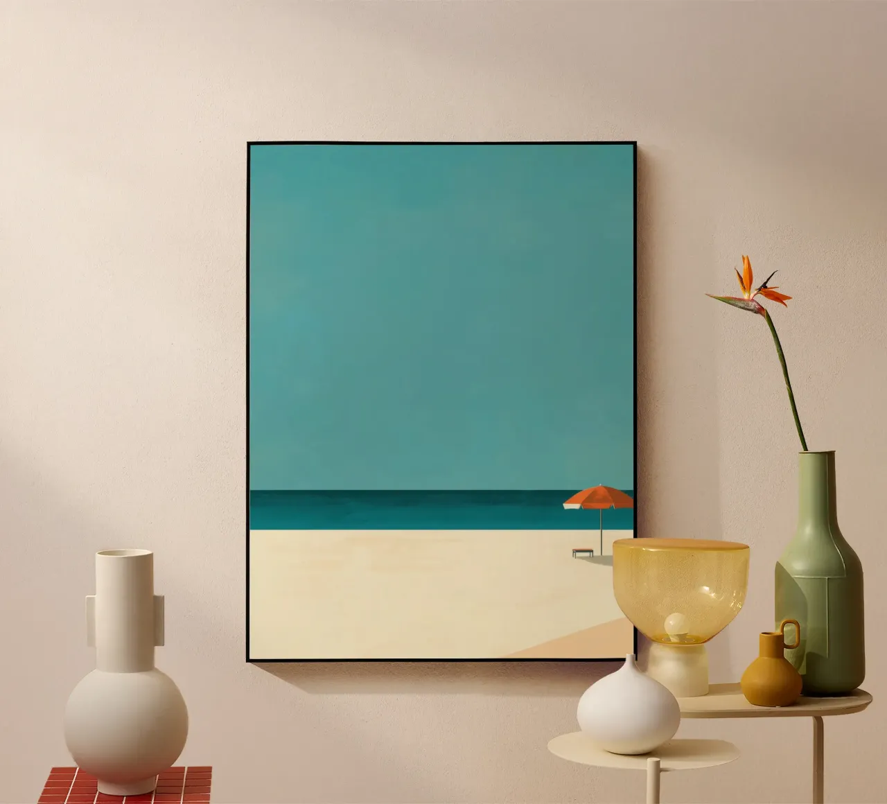 Orange Breeze plexiglass da Mosaic Dialogue